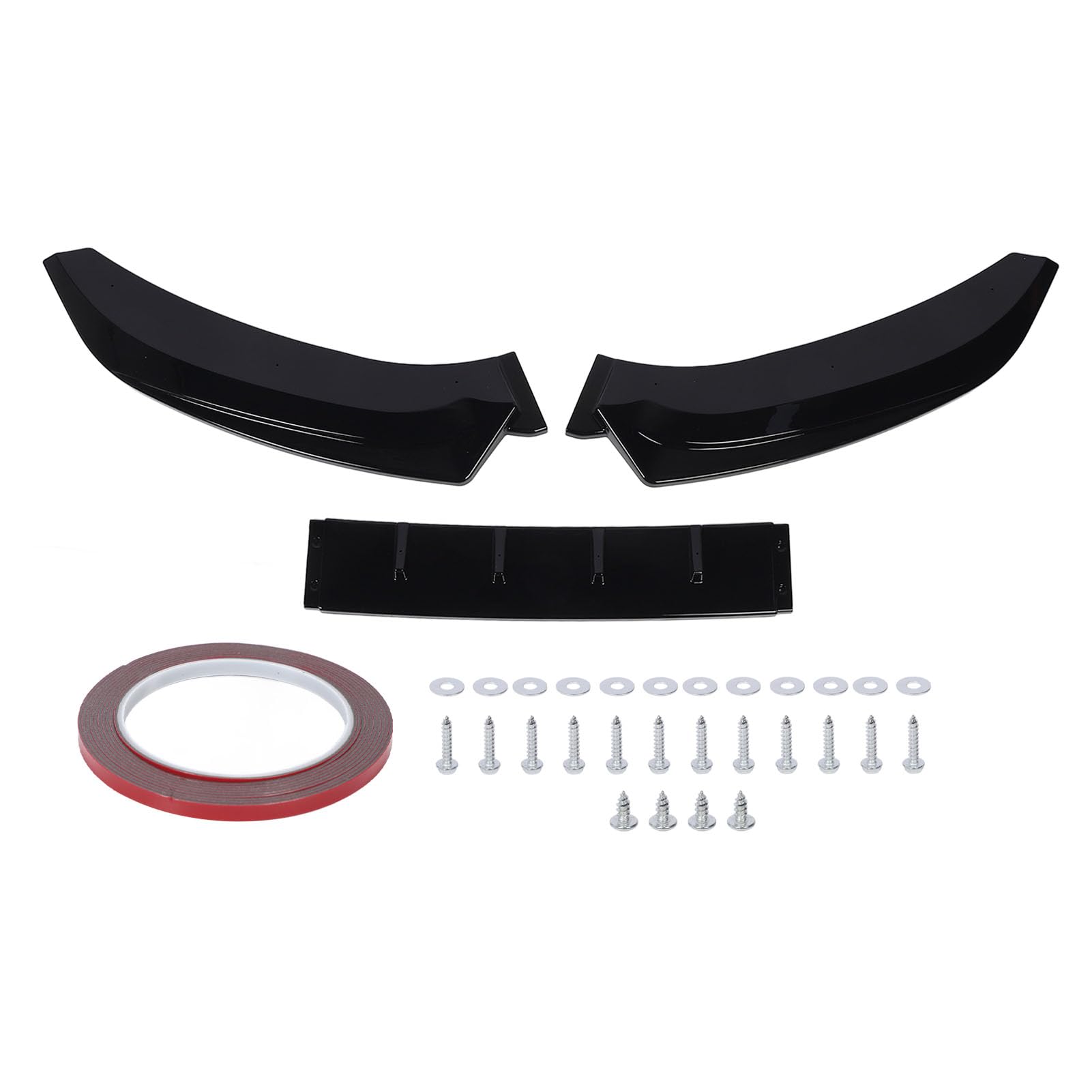 3 Pcs Vordere Stoßfänger Lip Body Kit Abs Glänzend Schwarze Anti -Kollisions -Rennspaziergänge Lippenspoiler Ersatz für S4 B8.5 SLINE 2013 Bis 2016 3 Pcs Vordere Stoßfänger Lip Body Kit Abs Glänzend Schwarze Anti -Kollisions -Rennspaziergänge Lippenspoiler Ersatz für S4 B8.5 SLINE 2013 Bis 2016 von aqxreight