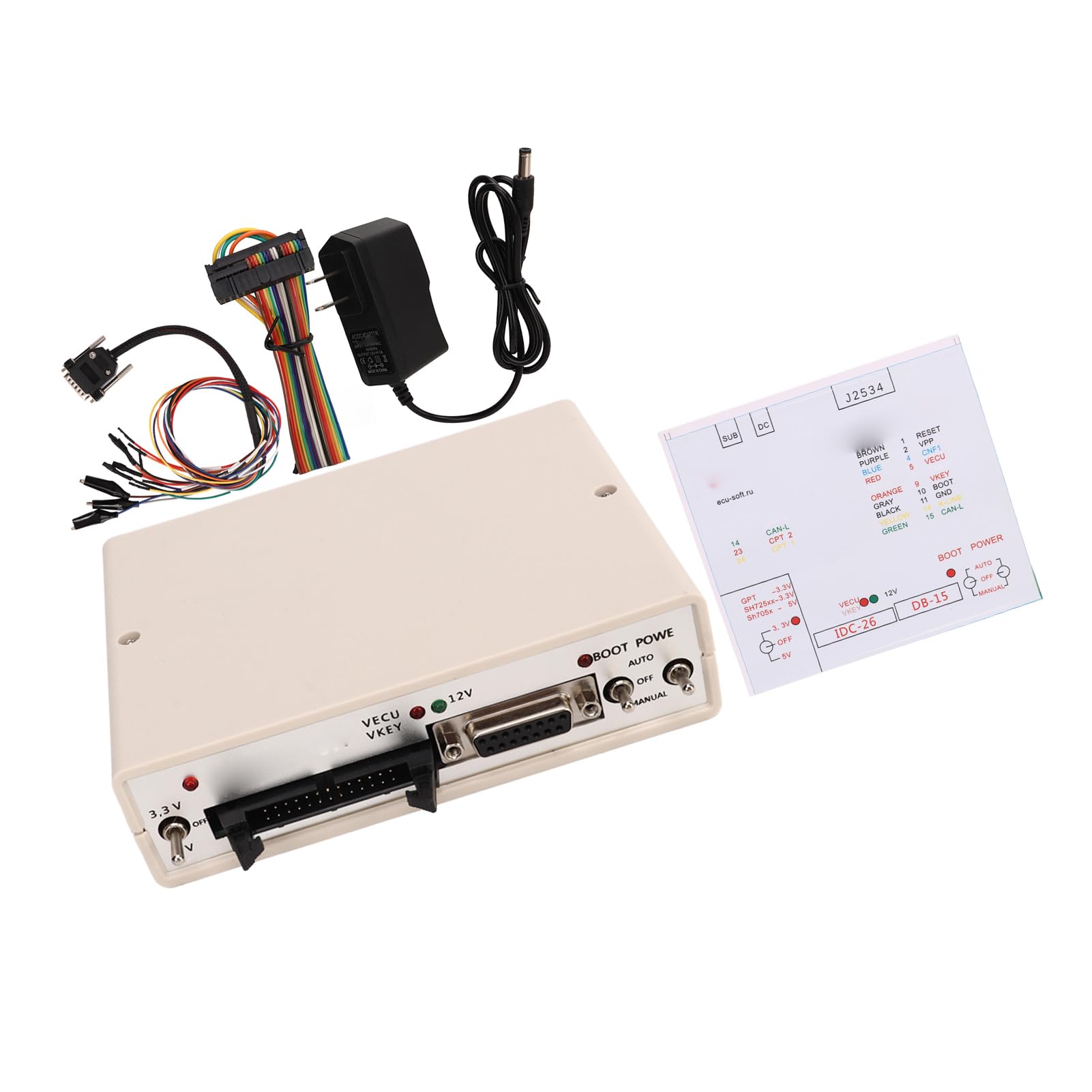 3 Schalter ECU Power Box Flash, ECU Openport Ersatz für JTAG Works, 3 Schalter ECU Openport mit Vollständigen Adaptern 100 Bis 240 V US-Stecker 3 Schalter ECU Power Box Flash, ECU Openport Ersatz für JTAG Works, 3 Schalter ECU Openport mit Vollständigen Adaptern 100 Bis 240 V US-Stecker von aqxreight