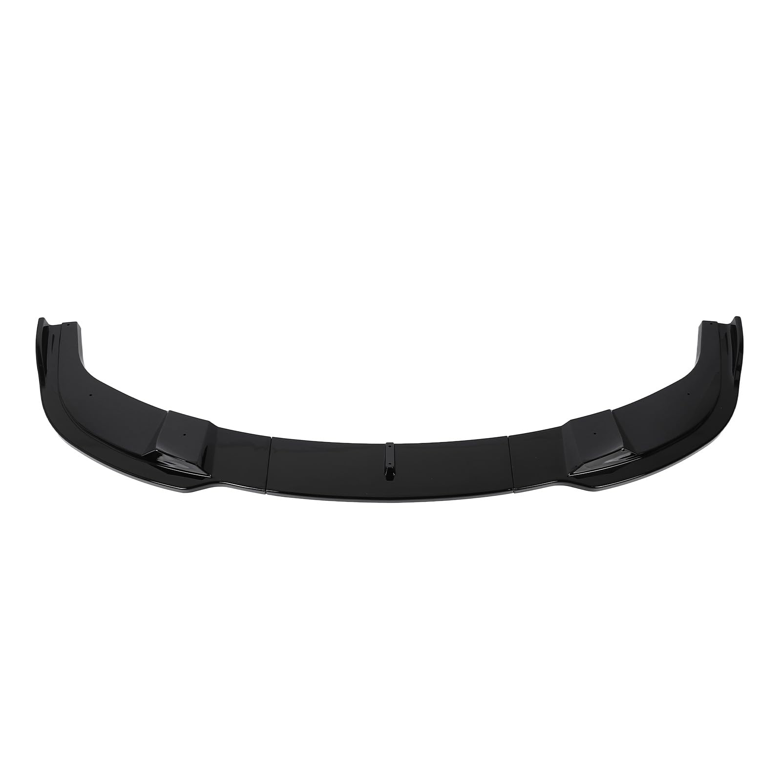 3pcs Car Front Lip Body Kit Abs Aerodynamische Sport -Look -Stoßfänger Lippenspoiler für 5er E60 E61 M Sport 2005 Bis 2010 Kohlefaserfarbe (Helles Schwarz) von aqxreight