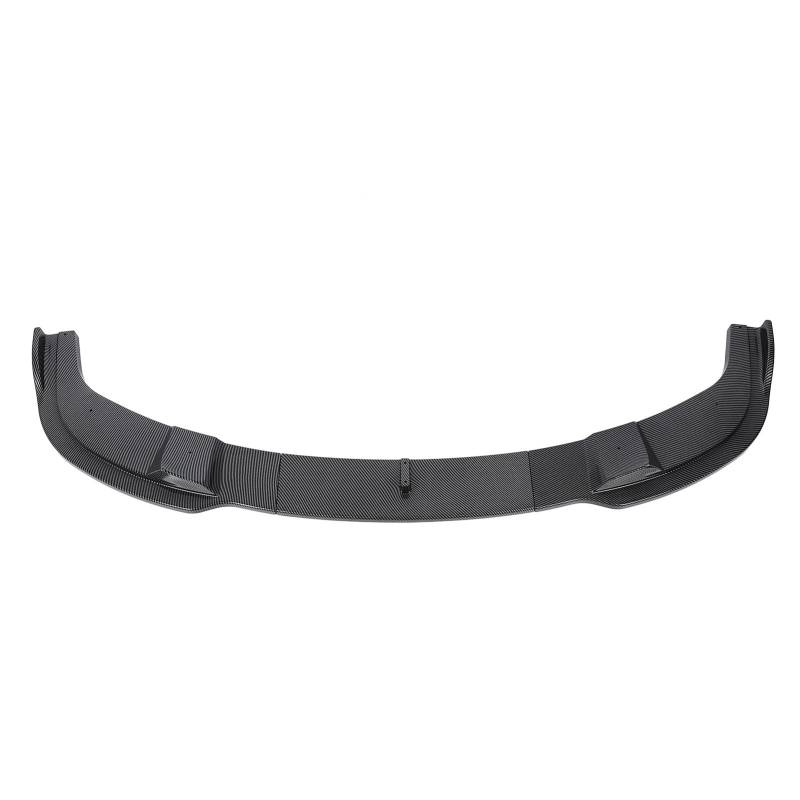 3pcs Car Front Lip Body Kit Abs Aerodynamische Sport -Look -Stoßfänger Lippenspoiler für 5er E60 E61 M Sport 2005 Bis 2010 Kohlefaserfarbe (Kohlefaser-Stil) von aqxreight