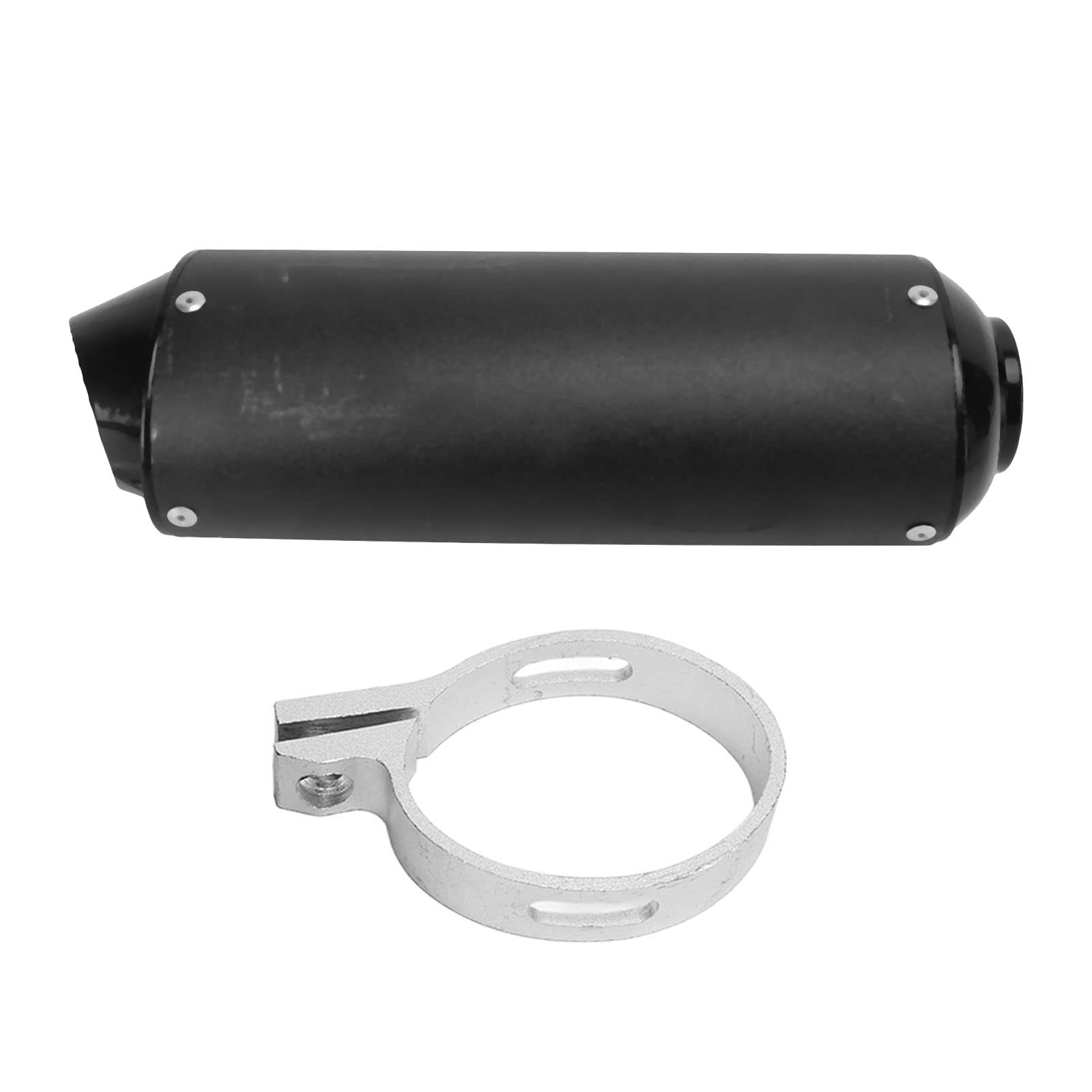 Auspuffrohr-Schalldämpfer, 28 Mm Auspuff-Schalldämpfer-Rohr mit Klemme, Passend für 110 Cc 125 Cc 140 Cc 150 Cc 160 Cc PIT PRO Bike Trail Bike Auspuffrohr-Schalldämpfer, 28 Mm Auspuff-Schalldämpfer-Rohr mit Klemme, Passend für 110 Cc 125 Cc 140 Cc 150 Cc 160 Cc PIT PRO Bike Trail Bike von aqxreight
