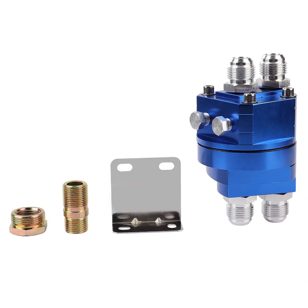 Auto-Ölfilter, Ölkühler-Relocation-Stecker Sand Wich Fitting Adapter Kit 3/4X16 M20X1.5 von aqxreight