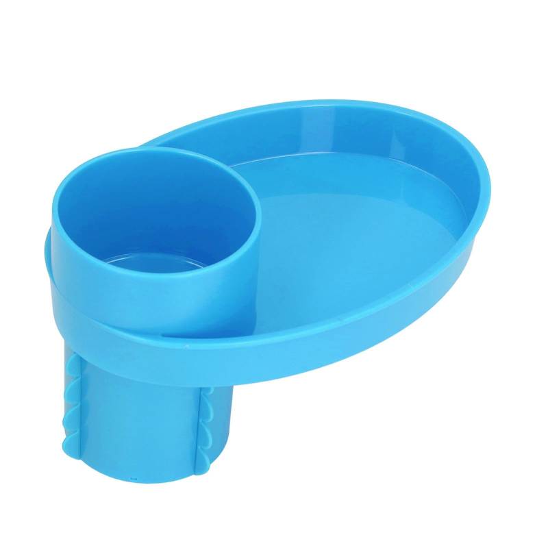 Auto -Snack T Tragbares Multifunktionales Reisen Rotierender Tassenhalterplatte für Spielzeuggläser Zubehör Ros Pink Car Snack Tablycar Drehung Tassen Holder Cup Halter PLATTECAR Rotieren (Blue) von aqxreight