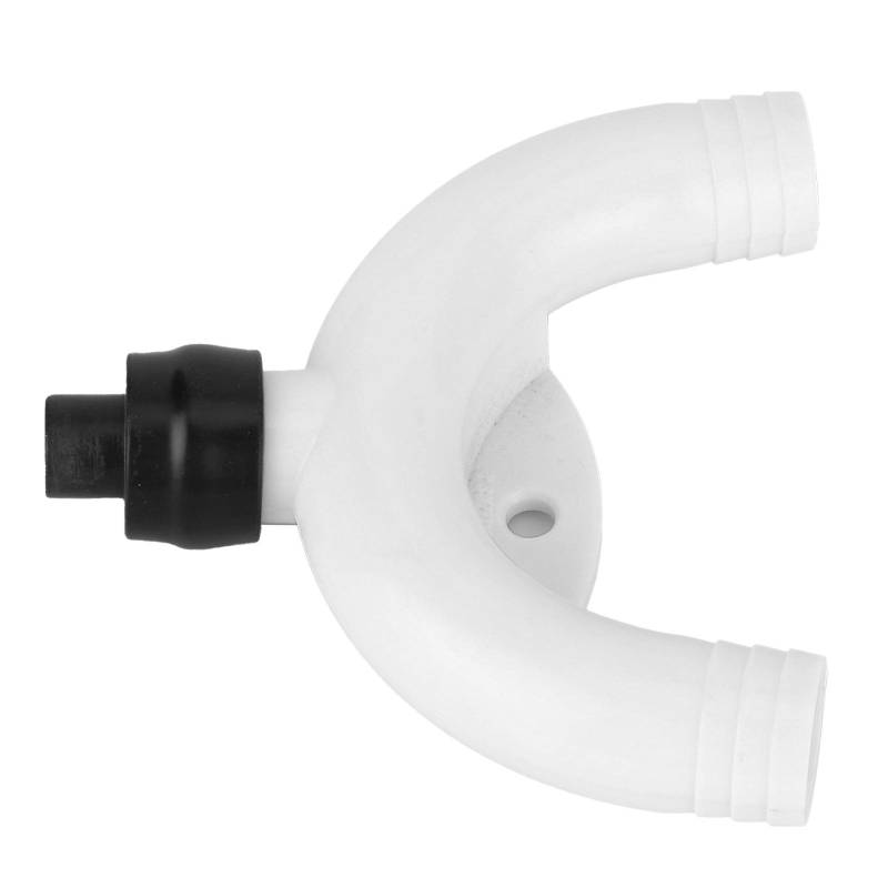 aqxreight Belüftete Schlaufenventil, 19 mm, Marine-Anti-Siphon-Ventil, Edelstahl, Rückschlagventil, 1 Port, Kunststoffgehäuse, Marine-Zubehör von aqxreight