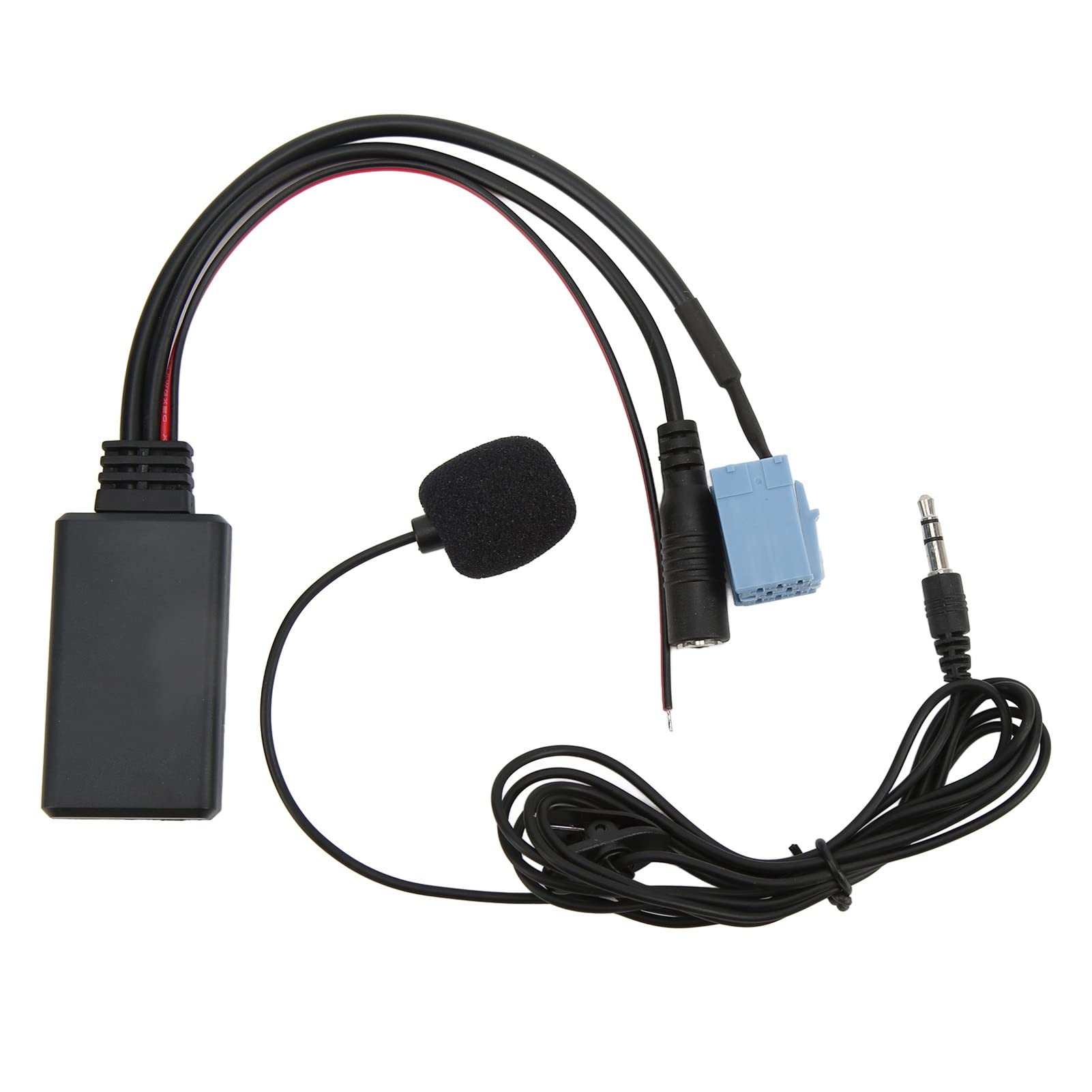 Bluetooth AUX IN Kabel, 7 607 897 093, 3,5mm Klinke ISO 8Pin Bluetooth5.0 AUX IN Kabel Freisprechmikrofon Ersatz für für Blaupunkt Bluetooth AUX IN Kabel, 7 607 897 093, 3,5mm Klinke ISO 8Pin Bluetooth5.0 AUX IN Kabel Freisprechmikrofon Ersatz für für Blaupunkt von aqxreight