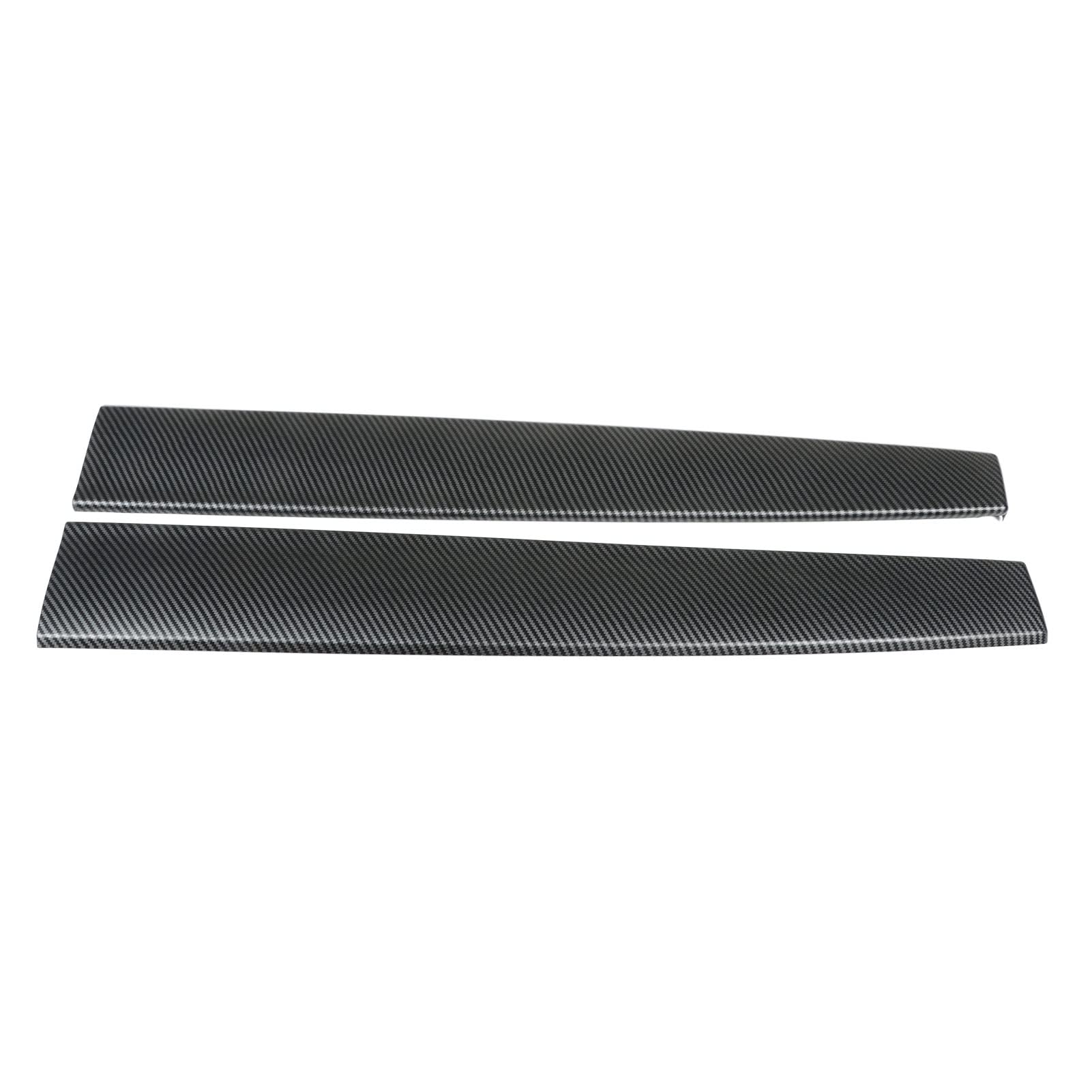 Dashboard Cover Wrap-Dashboard-Zubehör Ersatz für Y 2020-2023 Weiß (Kohlefaser-Stil) von aqxreight