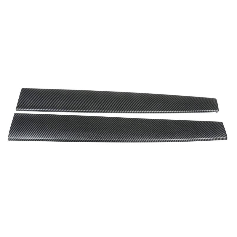 Dashboard Cover Wrap-Dashboard-Zubehör Ersatz für Y 2020-2023 Weiß (Kohlefaser-Stil) von aqxreight