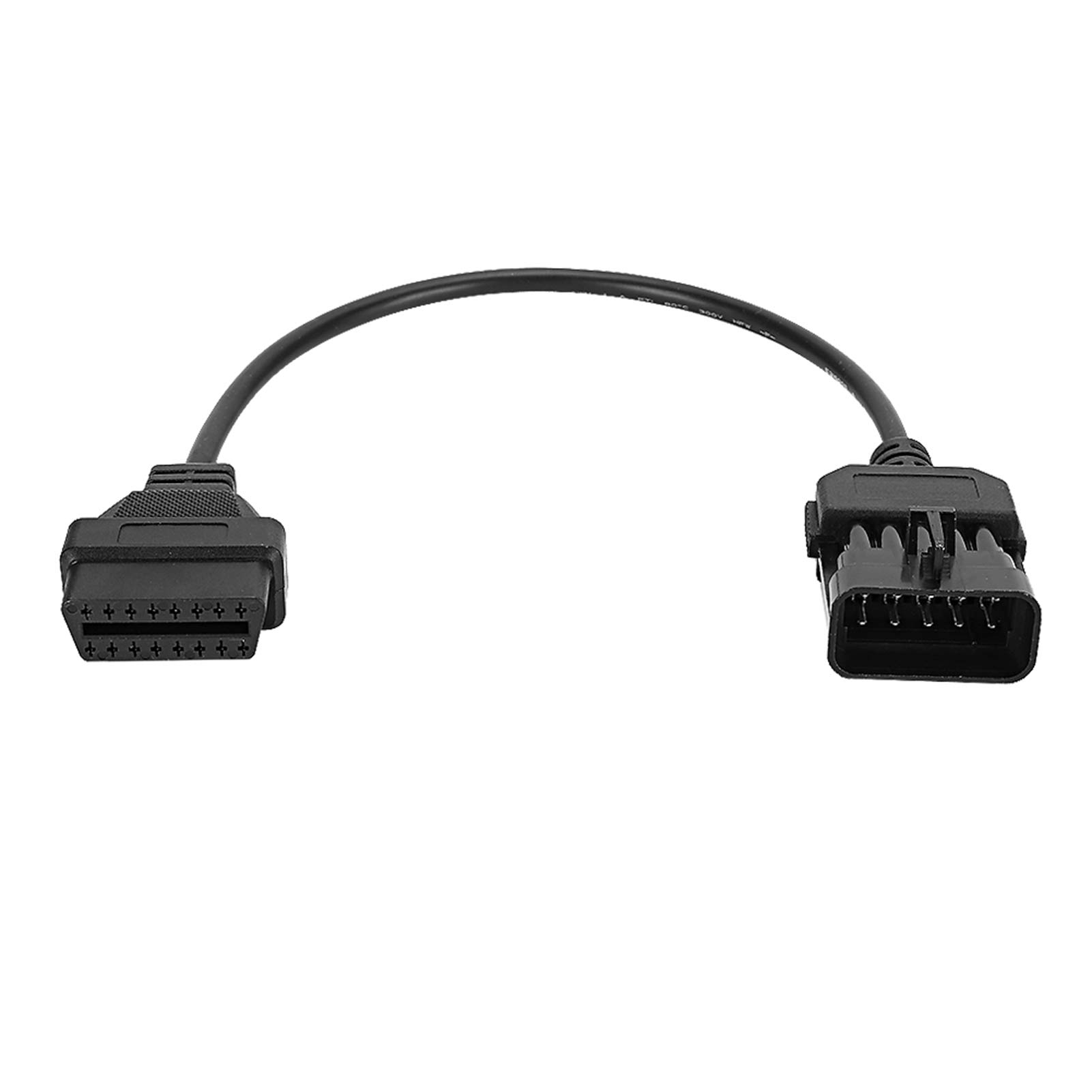 Diagnosekabelstecker, 10-polig auf 16-poliger OBD2-Diagnosekabel-Adapterstecker Passend für Opel Diagnosekabelstecker, 10-polig auf 16-poliger OBD2-Diagnosekabel-Adapterstecker Passend für Opel von aqxreight