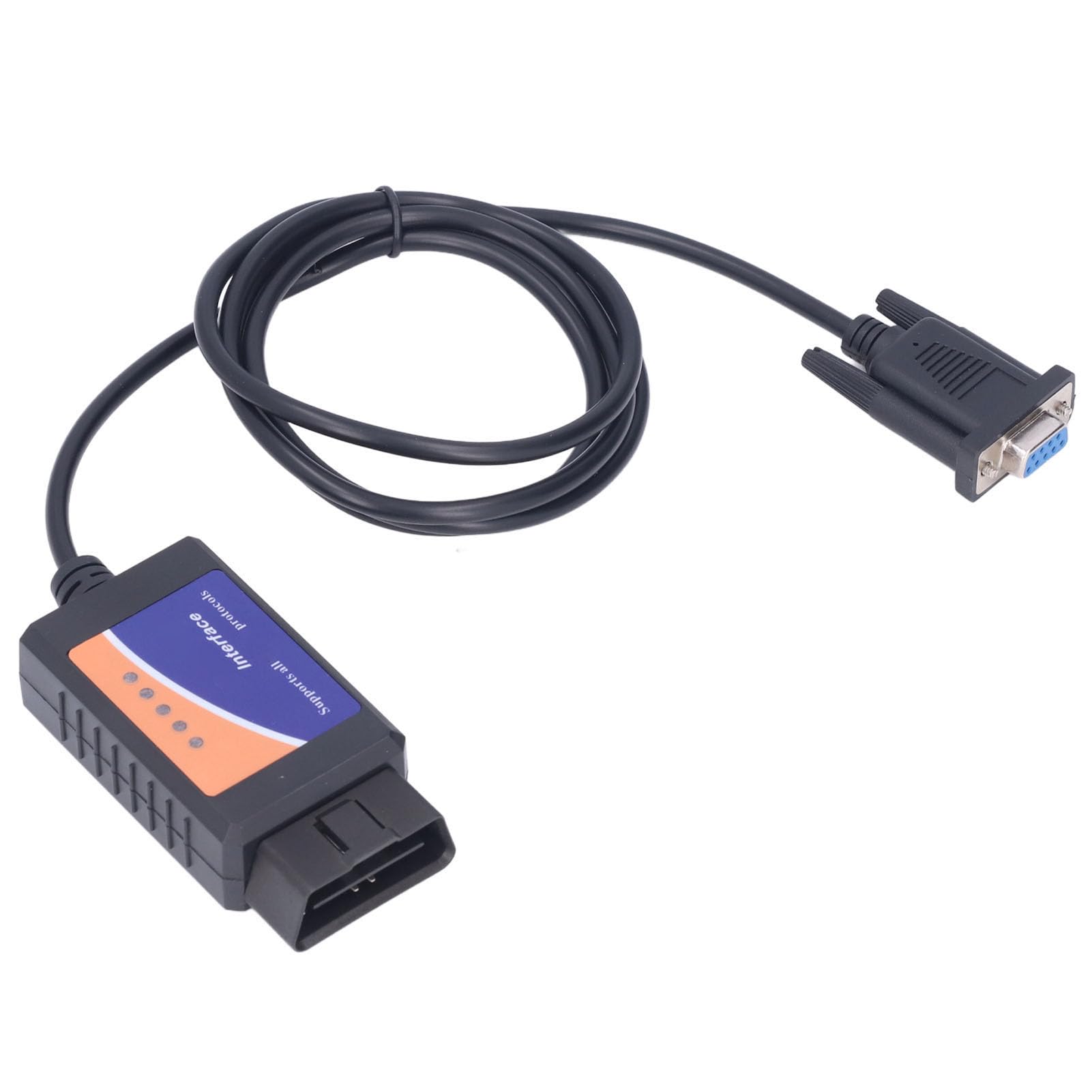 ELM327 Diagnosetool, LED-Anzeige, RS232-Schnittstelle für, DOS, CD, Anwendbar für Autobesitzer, ABS-Material ELM327 Diagnosetool, LED-Anzeige, RS232-Schnittstelle für, DOS, CD, Anwendbar für Autobesitzer, ABS-Material von aqxreight