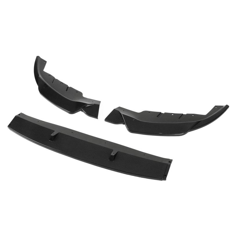 Erhöhen Sie Ihre Fahrt mit Dem 3PCS Front Stoßfänger Lip Spoiler -Kit für die Serie G30 G31 520i 525i 530i 2021 und Up in Glänzendem Schwarz (Kohlefaser-Stil) von aqxreight