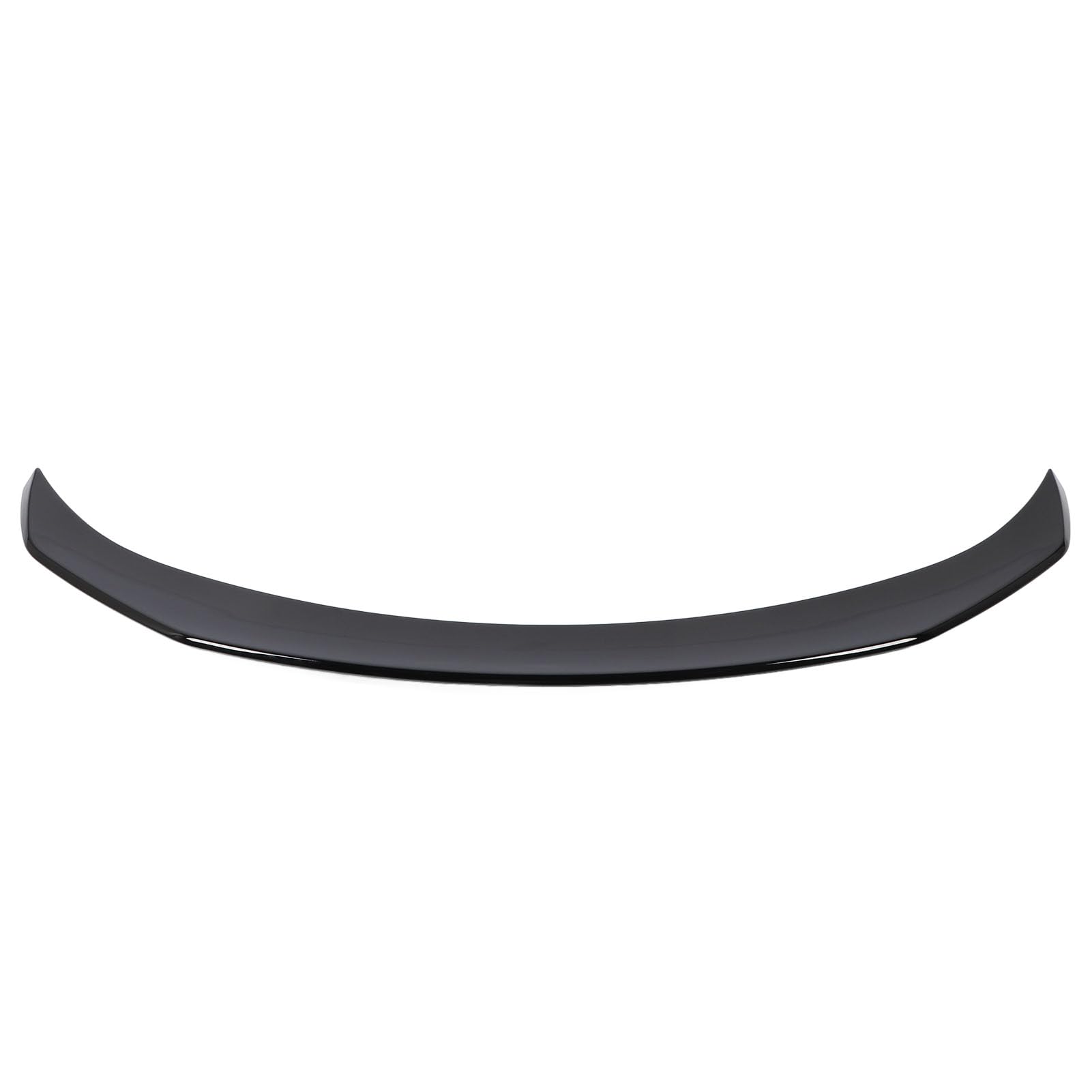 Hecklid -Spoiler Sporty Tail Wing Lip Spoiler Ersatz für 2021 Bis 2023 Hochglanzfaserstil (glänzend schwarz) von aqxreight