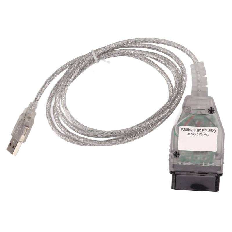 J2534 MINI VCI-Kabel OBD2-Diagnosekabel für ISO 9141, KWP 2000, CAN 2.0B | Hochwertiges Kunststoffmaterial von aqxreight