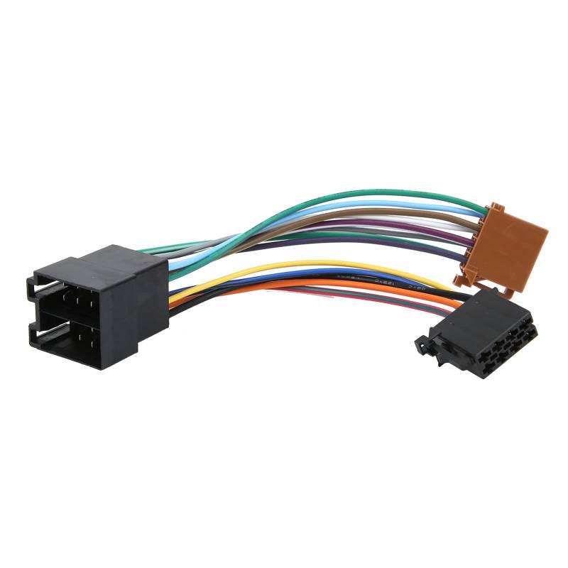 Kabelbaumadapter, ISO-Autoradio-Audio-Kit, Passend für Peugeot 106 206 306 307 405 406 607 von aqxreight