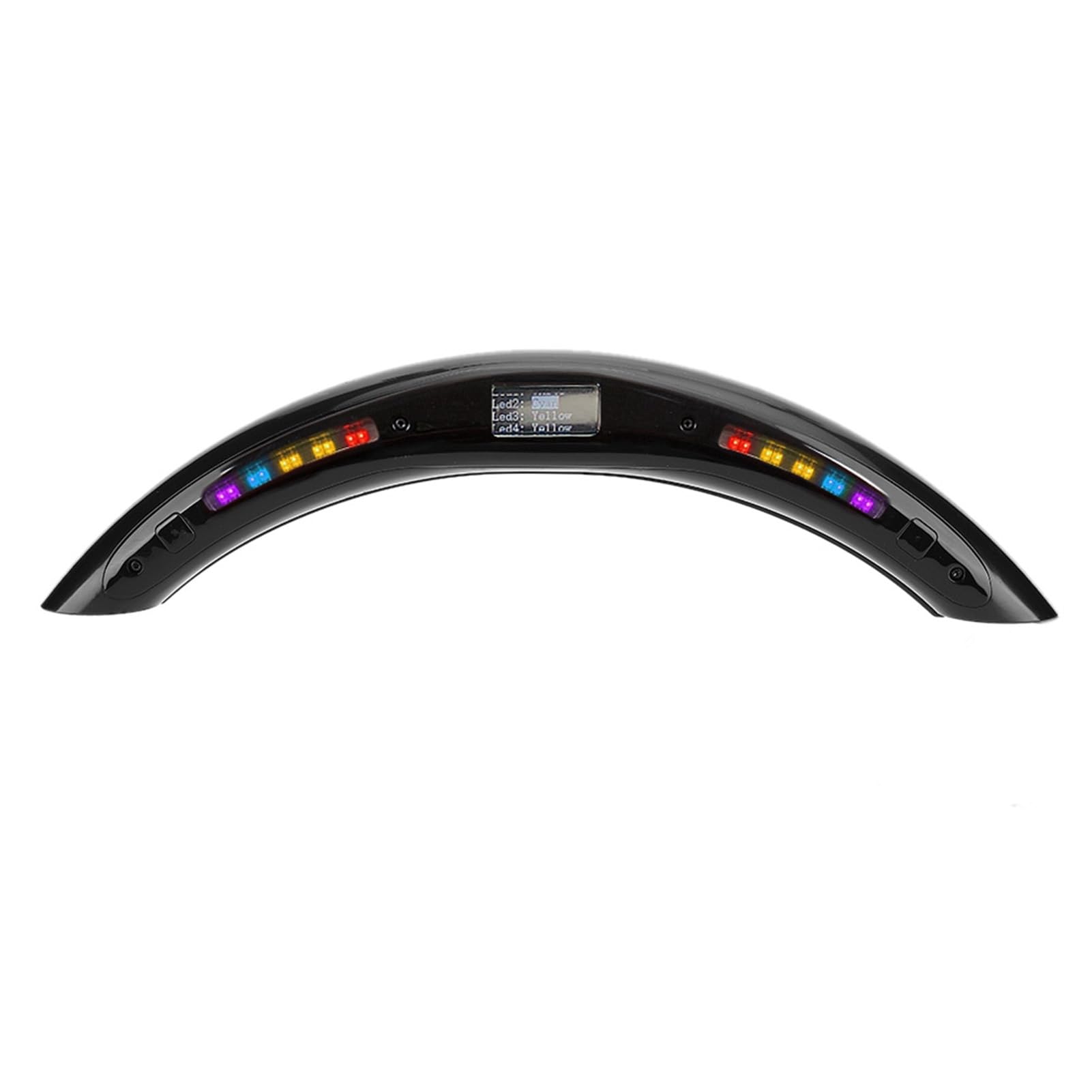 LED-Anzeige, Intelligentes Modul-Set, Universelles Zubehör, Lenkrad-LED-Leistung für Autofans, ABS-Material LED-Anzeige, Intelligentes Modul-Set, Universelles Zubehör, Lenkrad-LED-Leistung für Autofans, ABS-Material von aqxreight