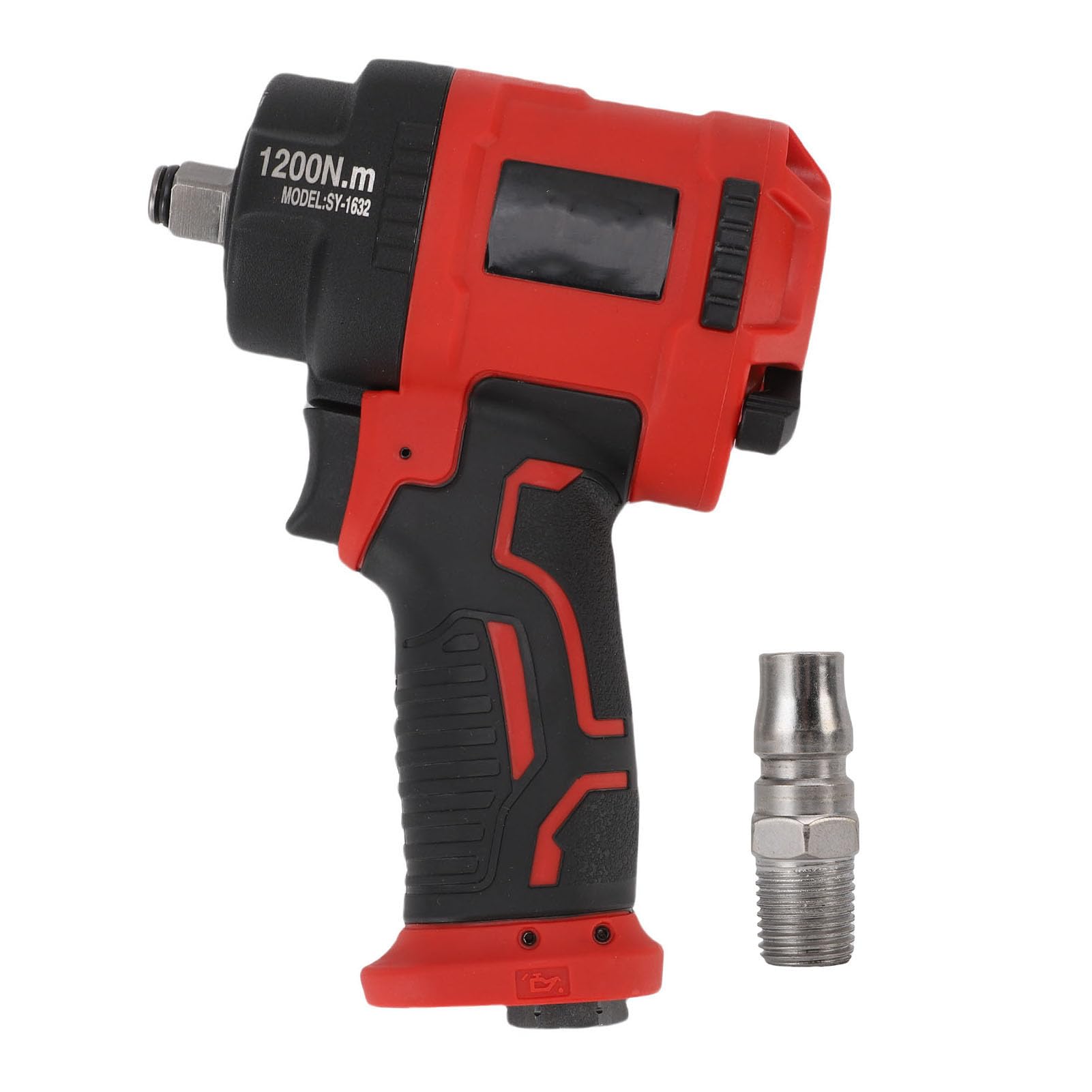 Luftschlüssel 1/2 -Zoll -Antrieb 1200 N. 10000 U/min 1,3 Kg Leichtes Pneumatisches Schraubenschlüsselwerkzeug Zur Entfernung von Autoreifen von aqxreight