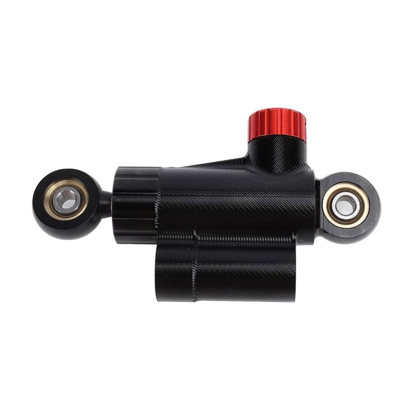 -Stee -Dämpfer -Stabilisator CNC Aluminiumlegiers Steuerung Verbesserte Stabilität für Motorräder Stee Dampermotorcycle Stabilisator CNC (Black) von aqxreight