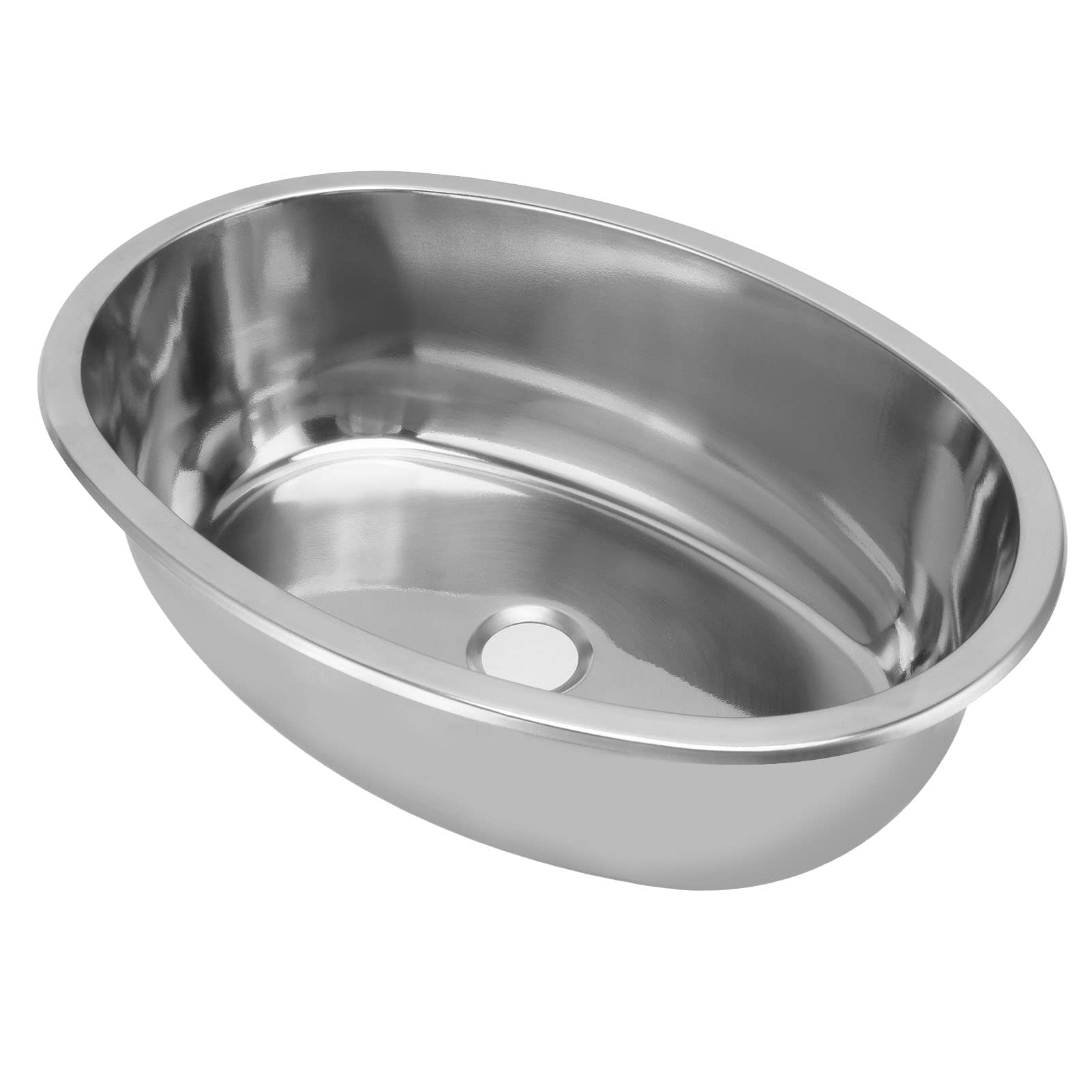 Ovales Waschbecken für Boote, Edelstahl, Gebürstet, Großes Fassungsvermögen, Schnelle Entwässerung, Exquisite Verarbeitung, für Wohnmobile, Yachten, Wohnmobile, Wohnwagen, Küche Ovales Waschbecken für Boote, Edelstahl, Gebürstet, Großes Fassungsvermögen, Schnelle Entwässerung, Exquisite Verarbeitung, für Wohnmobile, Yachten, Wohnmobile, Wohnwagen, Küche von aqxreight
