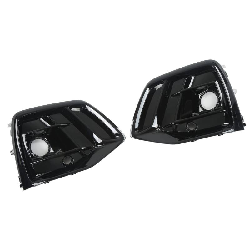 P Glossy Black Fog Light Kühlergrill Cove Car Modification Ersatz für S 80A Face 2021+ Nebel Light Kühlergrill Abdeckungsfog Leichte C Ihr Nebelschäden. St von aqxreight