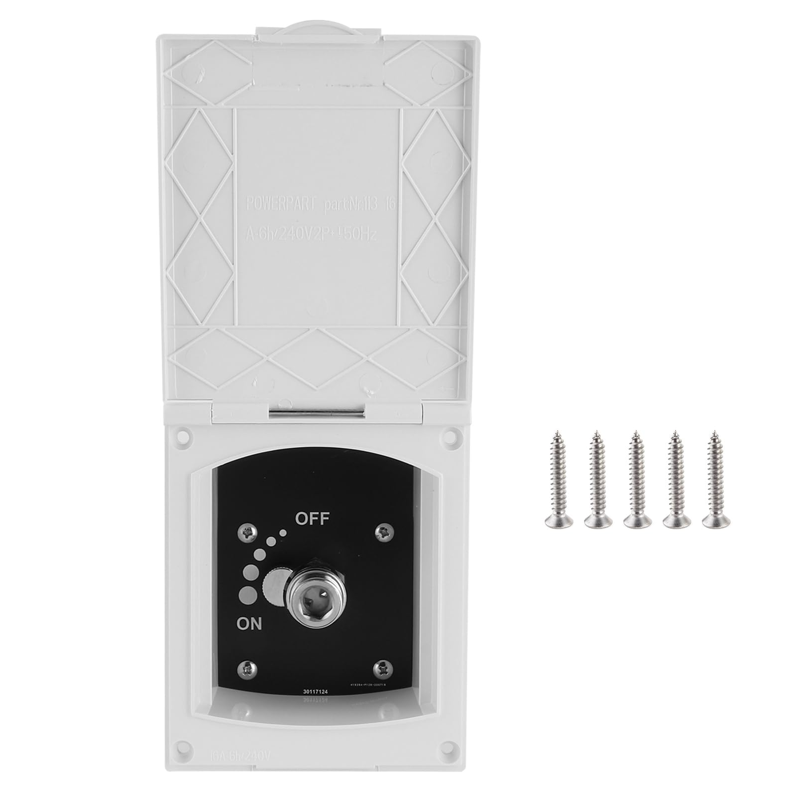 RV-Außenduschbox, 1/2-Zoll-Weiß, RV-Einlass- und Auslassschnittstelle, Außenduschbox für Wohnwagen, Wohnmobil, Boot, Wohnmobil, ohne Duschschlauch/Kopf RV-Außenduschbox, 1/2-Zoll-Weiß, RV-Einlass- und Auslassschnittstelle, Außenduschbox für Wohnwagen, Wohnmobil, Boot, Wohnmobil, ohne Duschschlauch/Kopf von aqxreight