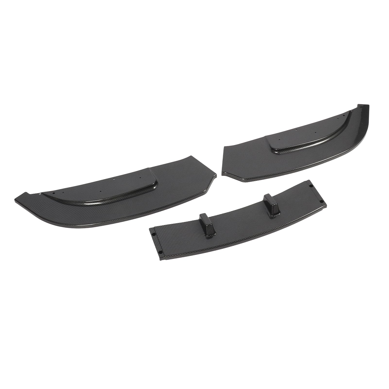 Robus und Stilvoller Vorderer Stoßfänger Lippenspoiler für 3er E92 E93 mit Kohlefaser -Look (Kohlefaser-Stil) von aqxreight