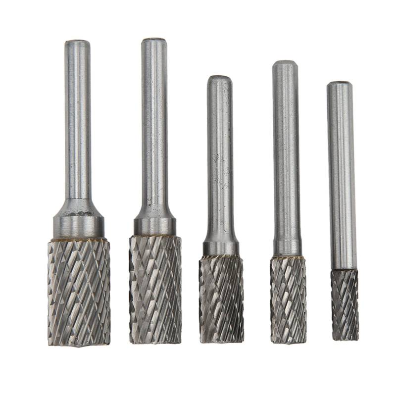 Rotationsfeilen, Doppelschnitt-Hartmetallfräser Rotationsfeilen-Set 6 Mm Schaft Modell AX0616M06 für Metallarbeiten, Holzschnitzereien, Automobil-Oberflächenschleifen von aqxreight