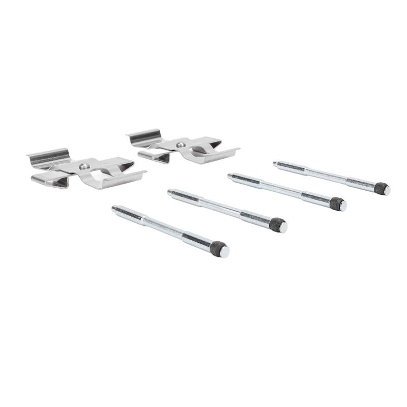 Scheibenbremssättel Hardware -Kit Mba1296 Färbung Stahlstahl Vorne Bremsblock Pads Anpassung Kit mit Pins Clamp/Holder von aqxreight