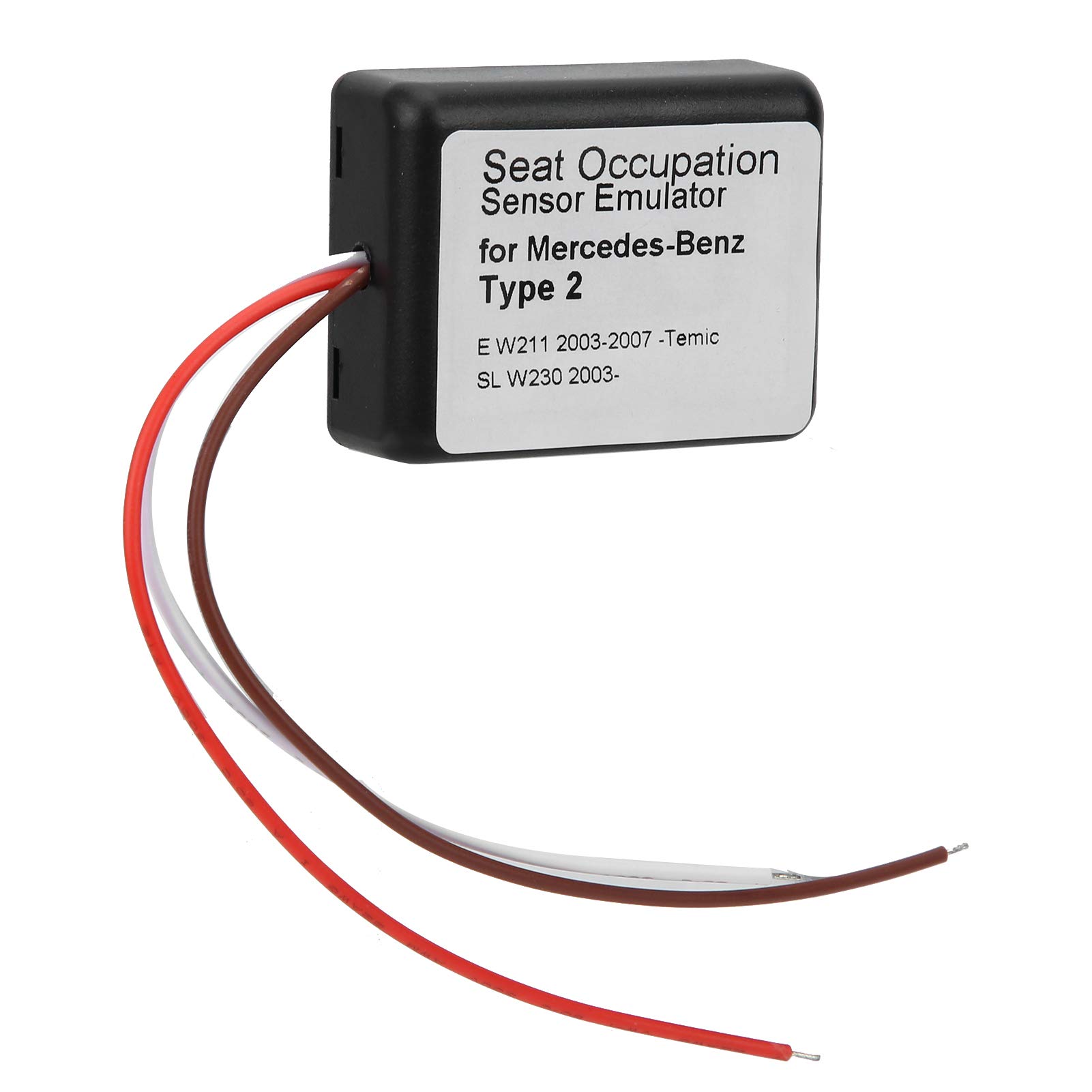 Sitzbelegungssensor-Emulator, Passend für - E-Klasse W211, Langlebiges Schwarzes ABS-Material Sitzbelegungssensor-Emulator, Passend für - E-Klasse W211, Langlebiges Schwarzes ABS-Material von aqxreight