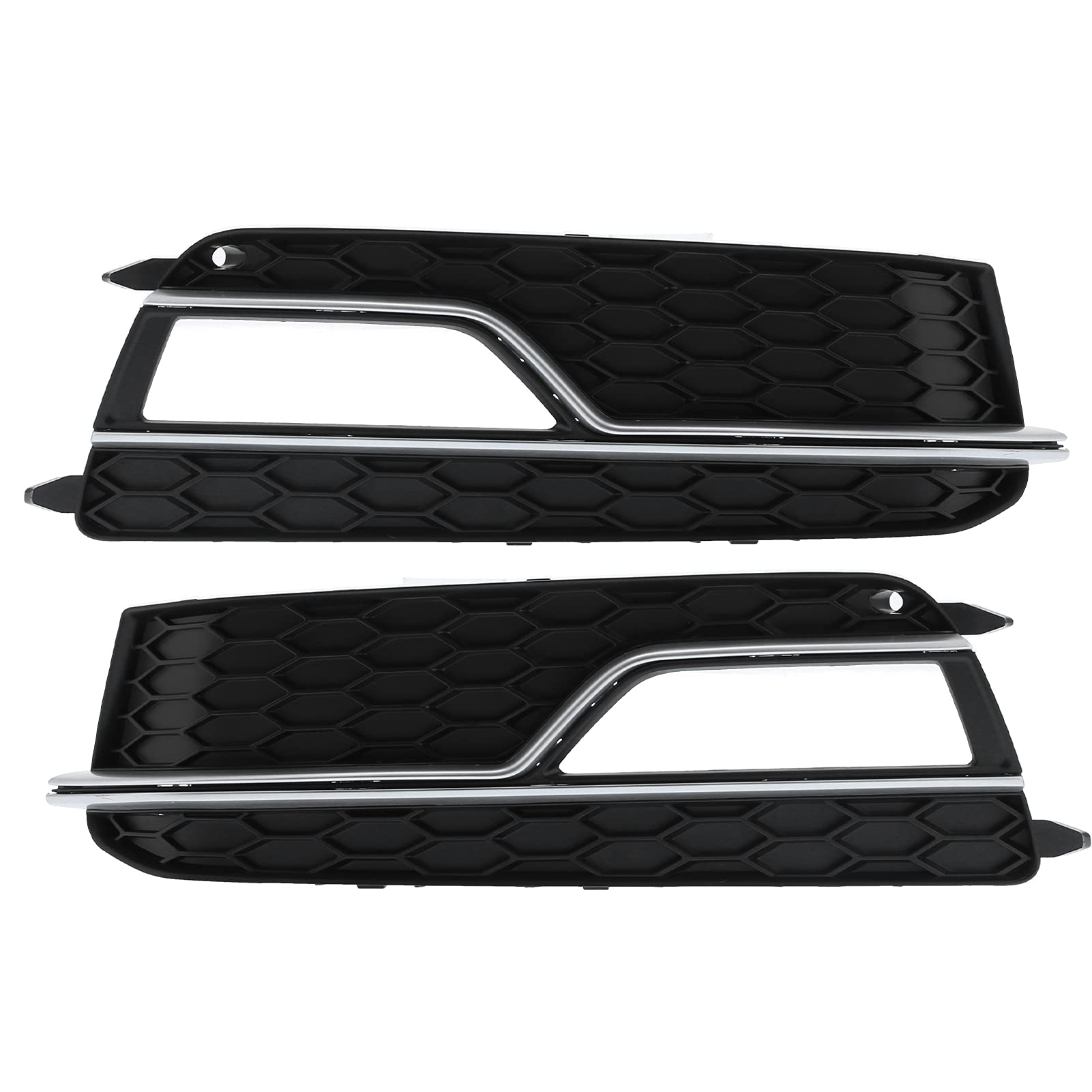 Verwandeln Sie Ihr Fahrzeug mit 2 PCS Vorderen Stoßfänger Unteren Kühlergrill 8T0 807 681 M/P Schwarze Chromepla-Anpassung für S5 2013-2016 Verwandeln Sie Ihr Fahrzeug mit 2 PCS Vorderen Stoßfänger Unteren Kühlergrill 8T0 807 681 M/P Schwarze Chromepla-Anpassung für S5 2013-2016 von aqxreight