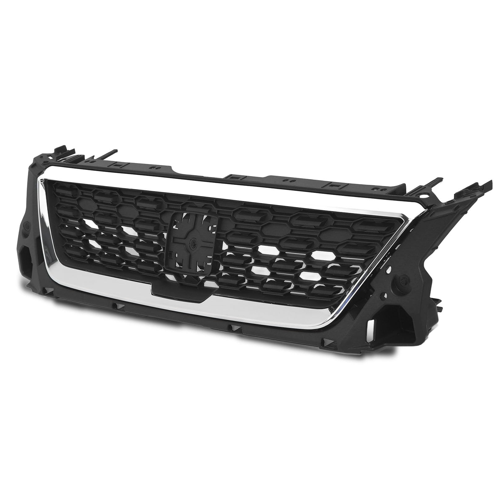 Vorderer Stoßstangen-Mittelgrill, Vorderer Stoßstangen-Gitterrahmen mit Chromumrandung 6F0853654D, Ersatz für für Seat 6F MK5 vor Facelift 2017 Bis 2021 Vorderer Stoßstangen-Mittelgrill, Vorderer Stoßstangen-Gitterrahmen mit Chromumrandung 6F0853654D, Ersatz für für Seat 6F MK5 vor Facelift 2017 Bis 2021 von aqxreight