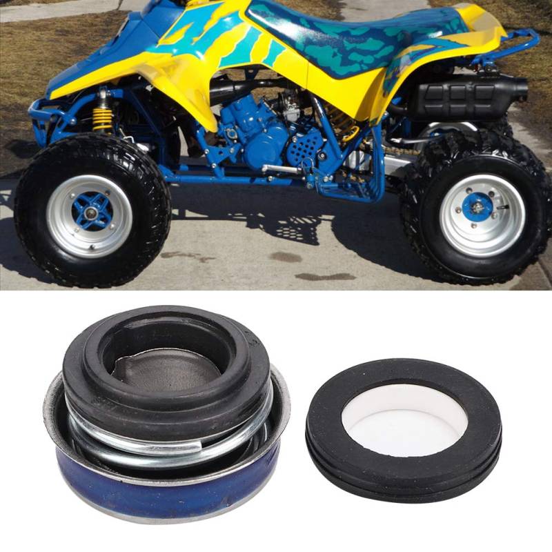 Wasserpumpen-Dichtungsabdeckung, Hochwertiges, Langlebiges Eisen-Gummi-Material, Kompakte Größe, Einfache Installation, ATV LT250R QuadRacer 250 2x4 1985–1992 von aqxreight