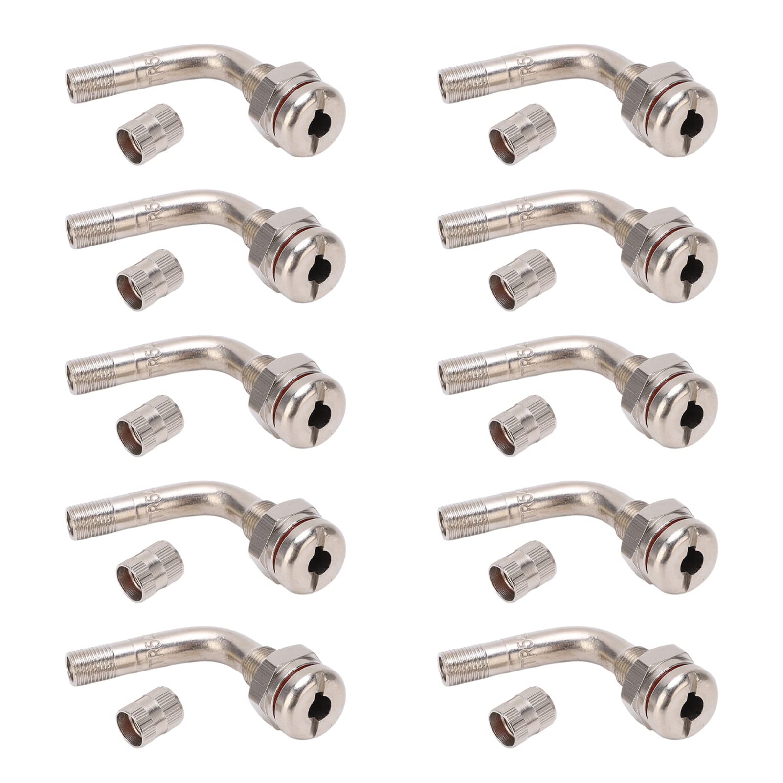 aqxreight 10 Pcs LKW -Reifenventilstamm TR543E Gebogen 75 Grad 65 Mm Klemme in Verlängerungsadapter Aluminium -Reifenventilstiel für Buswagenloch 9,7 Mm aqxreight 10 Pcs LKW -Reifenventilstamm TR543E Gebogen 75 Grad 65 Mm Klemme in Verlängerungsadapter Aluminium -Reifenventilstiel für Buswagenloch 9,7 Mm von aqxreight