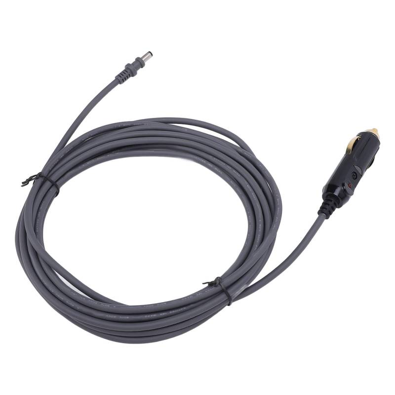 aqxreight 16,4 Fuß 18AWG Auto Zigarre Feuerzeug Netzteil DC12V-24 V für Scheibenantenne mit Wasserfestem Dichtung Kompaktes Design für RV-LKW-Bootsbus von aqxreight