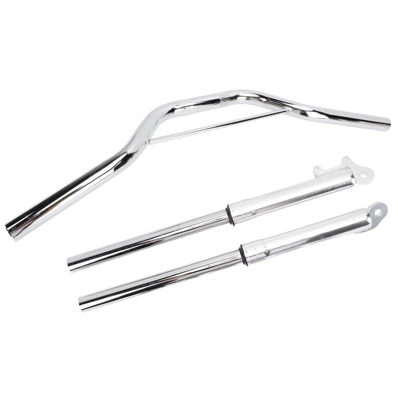22mm Motorrad Lenker Vorderradgabel Stoßdämpfer Set Langlebige Metalllegierung Ersatz für Apollo Motocross Mini Dirt Pit Bike von aqxreight
