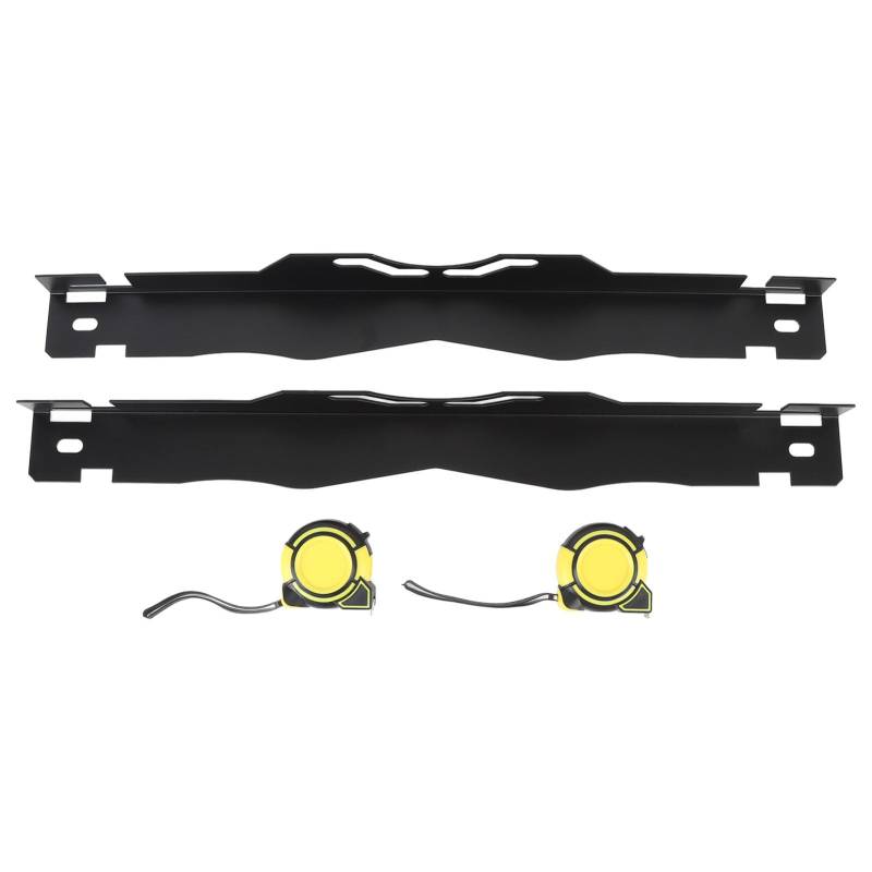 aqxreight 2pcs Rad Alignment Tool Platte Genauige Messung Eisenradausrichtungswerkzeug mit 3 -Meter -Klebebandmessungen für ATV UTV SUV von aqxreight