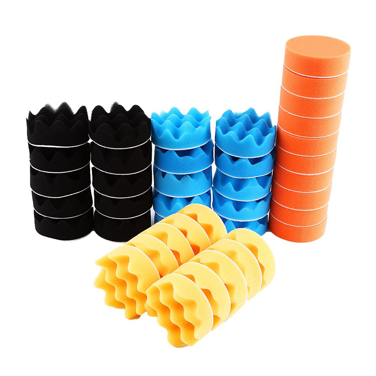 aqxreight 50pcs 3 Schwamm Polierpolierpolier Buffing Wachsen Pad Kit Tool Schwamm Wollpolierpolsterpolster für Autopolierpuffer Möbel Indoor Dekoration Holz aqxreight 50pcs 3 Schwamm Polierpolierpolier Buffing Wachsen Pad Kit Tool Schwamm Wollpolierpolsterpolster für Autopolierpuffer Möbel Indoor Dekoration Holz von aqxreight