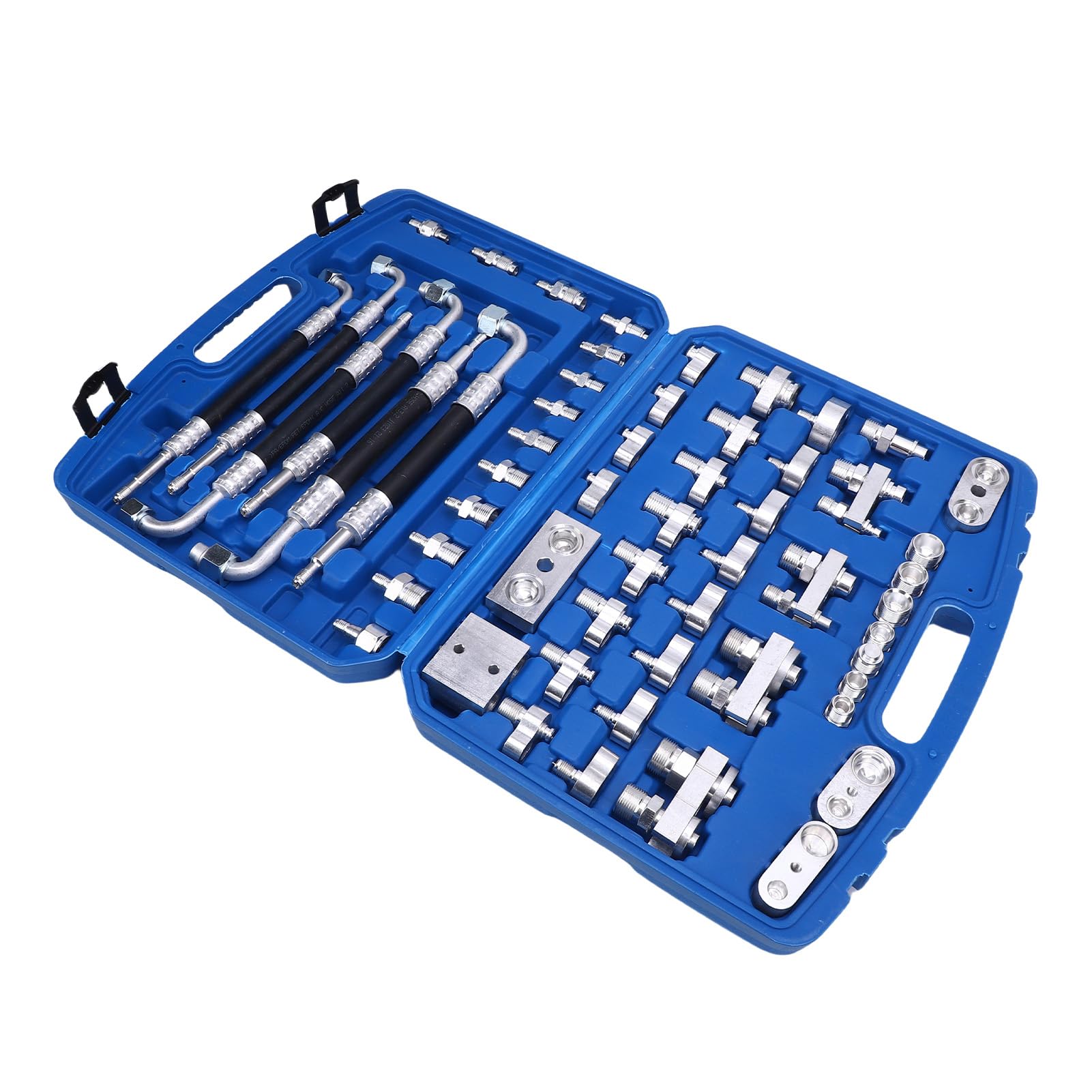 aqxreight 56pcs Automobilklimaanlage Lecketest -Kit Messing Wechselstrom -Leckerkennungswerkzeug Reparaturkit für Autokuzne Auto AC mit Blasem Moldet Gehäuse aqxreight 56pcs Automobilklimaanlage Lecketest -Kit Messing Wechselstrom -Leckerkennungswerkzeug Reparaturkit für Autokuzne Auto AC mit Blasem Moldet Gehäuse von aqxreight