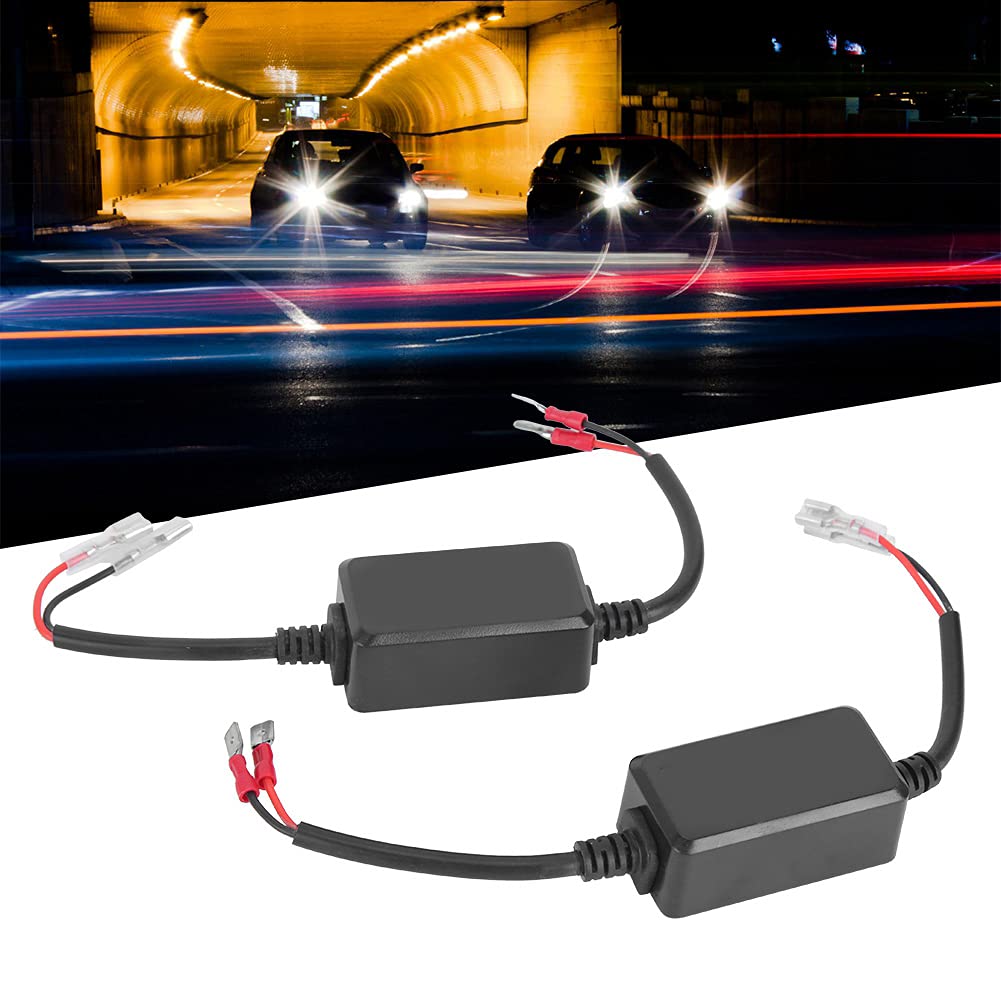 aqxreight H1 H3 Auto Auto LED-Licht-Decoder Scheinwerfer Fehlerfreier Unterdrücker Anti-Flicker-Widerstände für Scheinwerfer Nebelscheinwerfer LED-Licht aqxreight H1 H3 Auto Auto LED-Licht-Decoder Scheinwerfer Fehlerfreier Unterdrücker Anti-Flicker-Widerstände für Scheinwerfer Nebelscheinwerfer LED-Licht von aqxreight