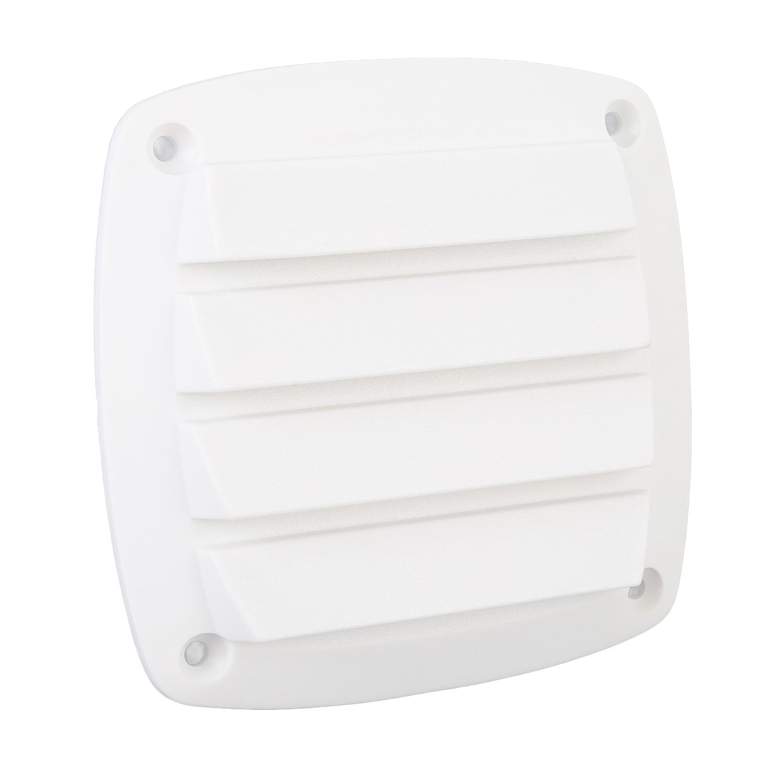 aqxreight Kompakte und Effiziente 4 -Zoll -RV Entlüftungslauter für Boote und Yachten Plastikgitter für Einen Optimalen Luftstrom (White) von aqxreight