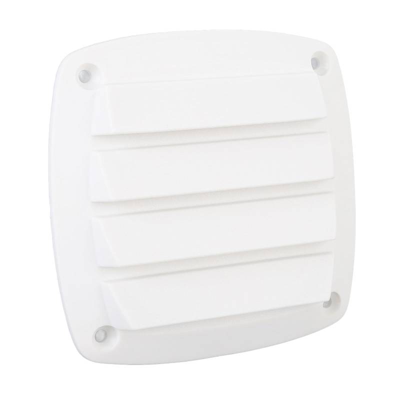 aqxreight Kompakte und Effiziente 4 -Zoll -RV Entlüftungslauter für Boote und Yachten Plastikgitter für Einen Optimalen Luftstrom (White) von aqxreight