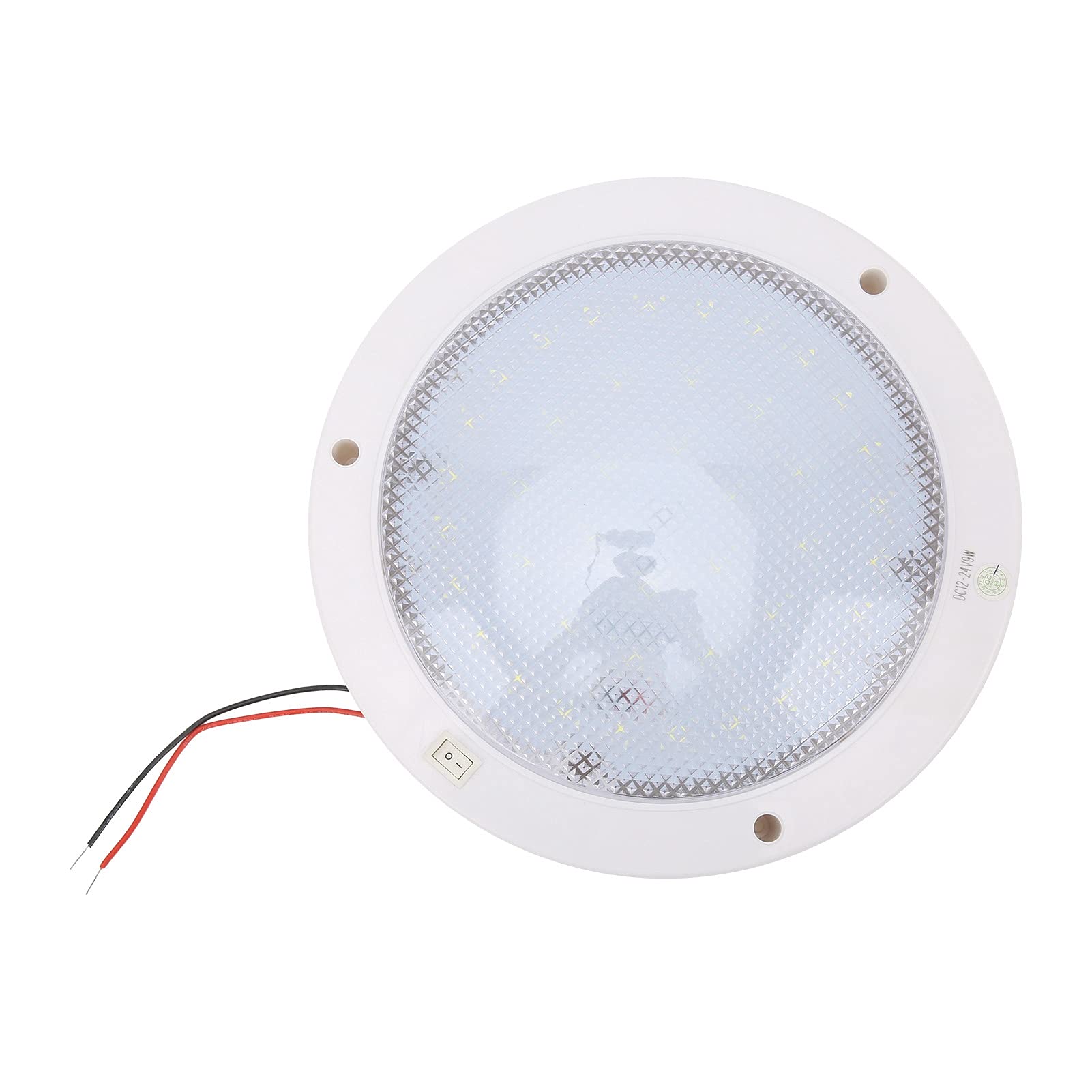 aqxreight LED-Panel Licht mit Schalter Solarenergiesystem für RV-Küchendachschrank 12V Pure White 6000-6500K (Cool weiß) von aqxreight
