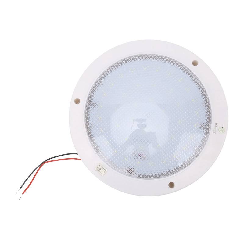 aqxreight LED-Panel Licht mit Schalter Solarenergiesystem für RV-Küchendachschrank 12V Pure White 6000-6500K (Cool weiß) von aqxreight