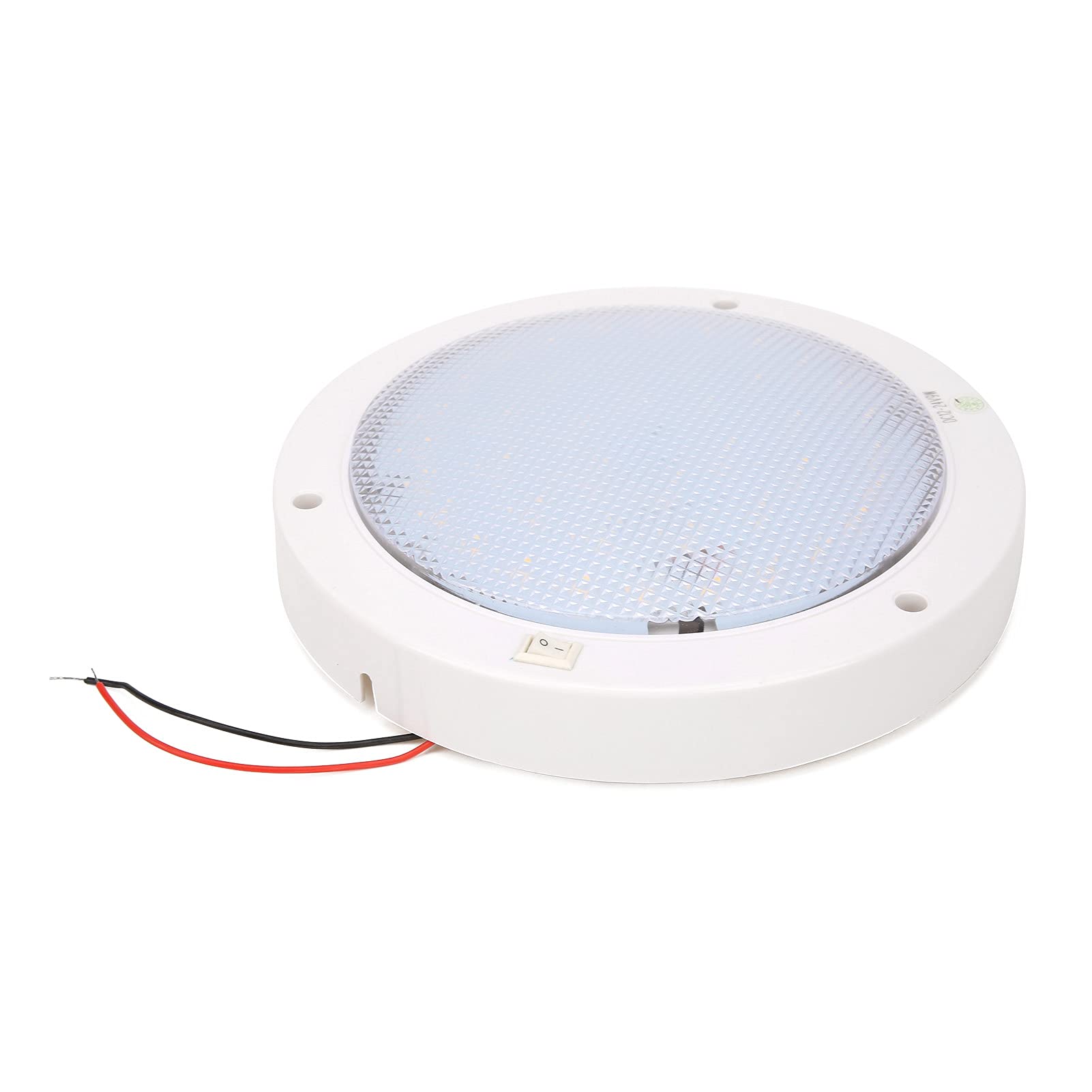 aqxreight LED-Panel Licht mit Schalter Solarenergiesystem für RV-Küchendachschrank 12V Pure White 6000-6500K (Warm weiß) von aqxreight