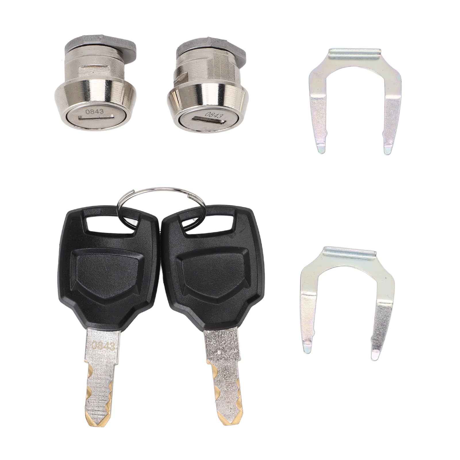 aqxreight Motorrad -Top -Box -Lock -Zylinder -Kernstopfen mit Tasten - Universal -Anpassung für 25 L Bis 100 L Motorradgepäckkoffer aqxreight Motorrad -Top -Box -Lock -Zylinder -Kernstopfen mit Tasten - Universal -Anpassung für 25 L Bis 100 L Motorradgepäckkoffer von aqxreight