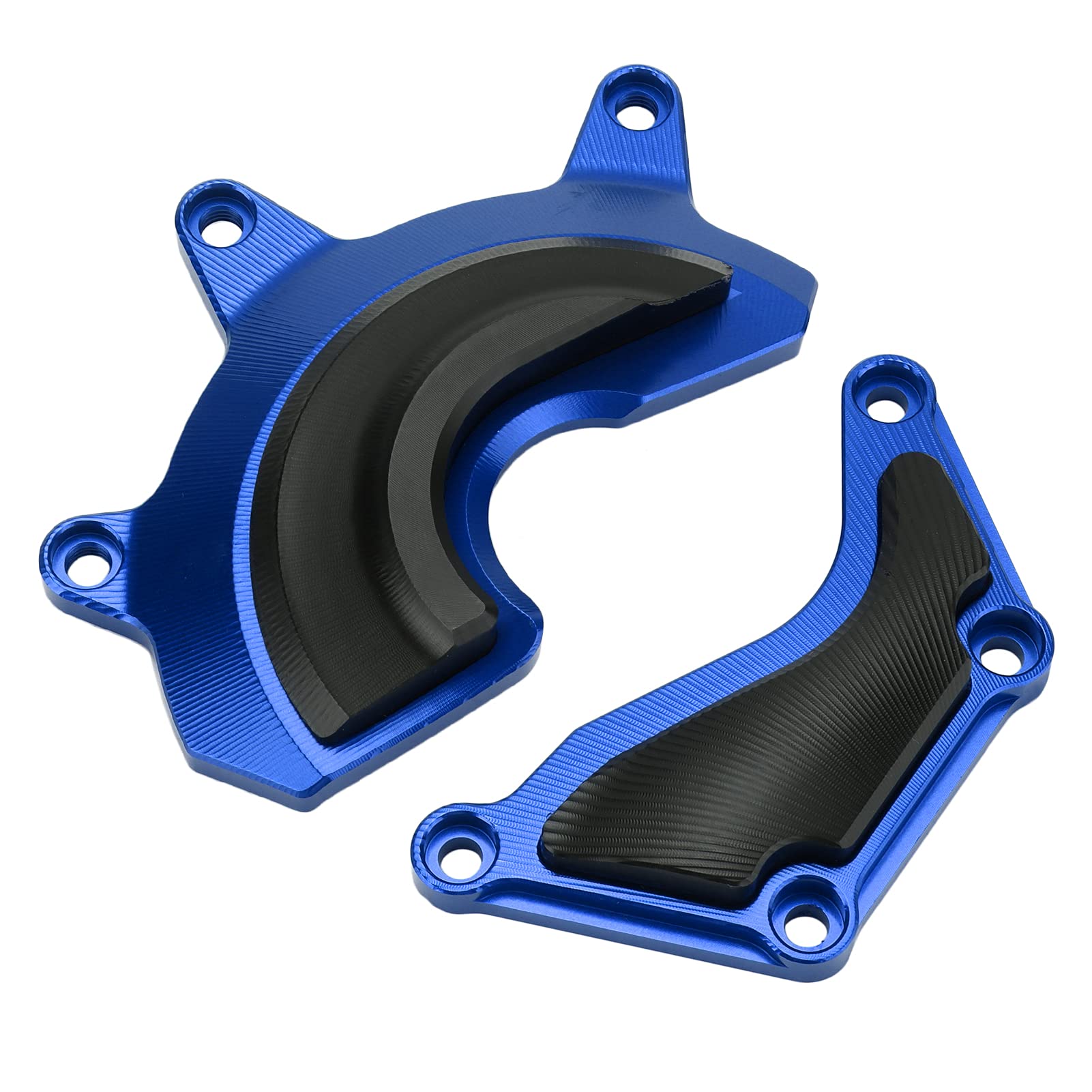 aqxreight Motorradmotorabdeckung Schieberegler-Wachunfall Ersatz für R6 YZF R6 2019-2021 Blau (D blau) von aqxreight