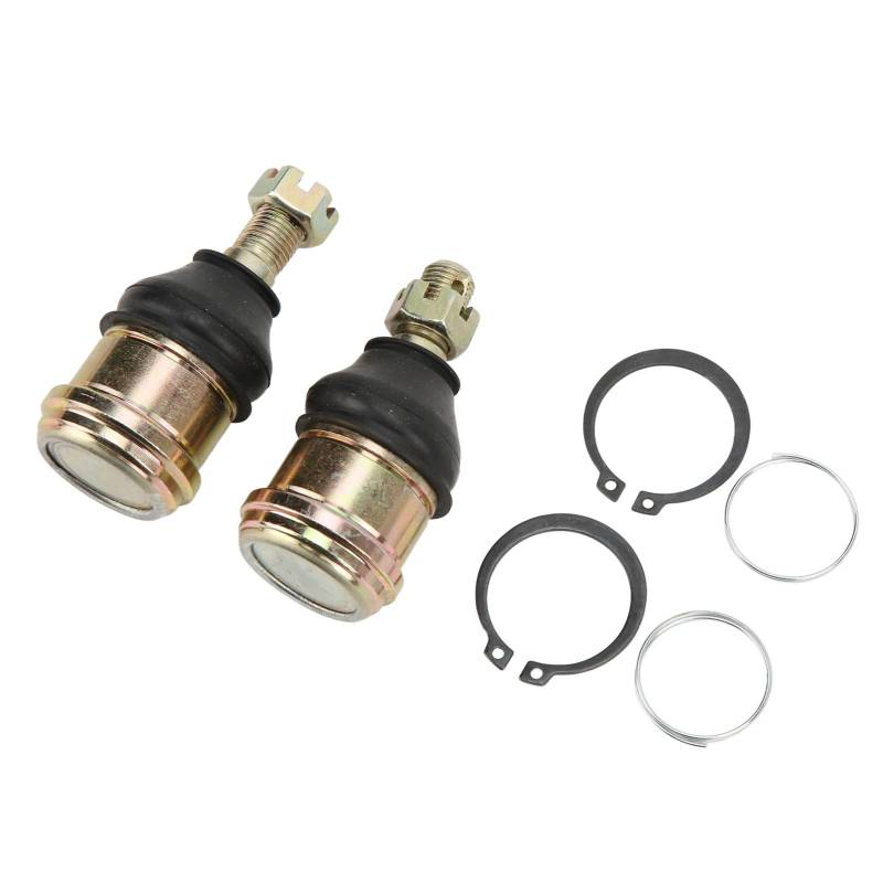 aqxreight Rund Spurstangenkopf, 1 Paar M12 Spurstangenköpfe Stabilisator Kugelgelenk Vibrationsfest für 50 Cc-250 ATV UTV Quad Dirt Bike Go Kart von aqxreight