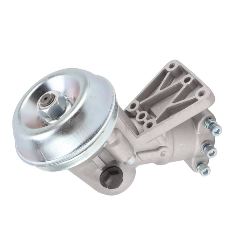 aqxreight Trimmer Getriebe Kopf Ersatzgetriebe Kopfgetriebe Kopf für Oleo EM753 746T 750T 753T 755 Master 61112072R mit Aluminium Edelstahl Eisenmaterial 32 Mm Durchmesser 10 Zähne von aqxreight