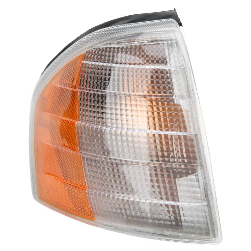 Zweifarbige Blinkende Signallampe für Vorderes Auto-Kurvenlicht für W202 1993–2001, ABS-Material, Einfache Installation (Rechts 2028261043) von aqxreight