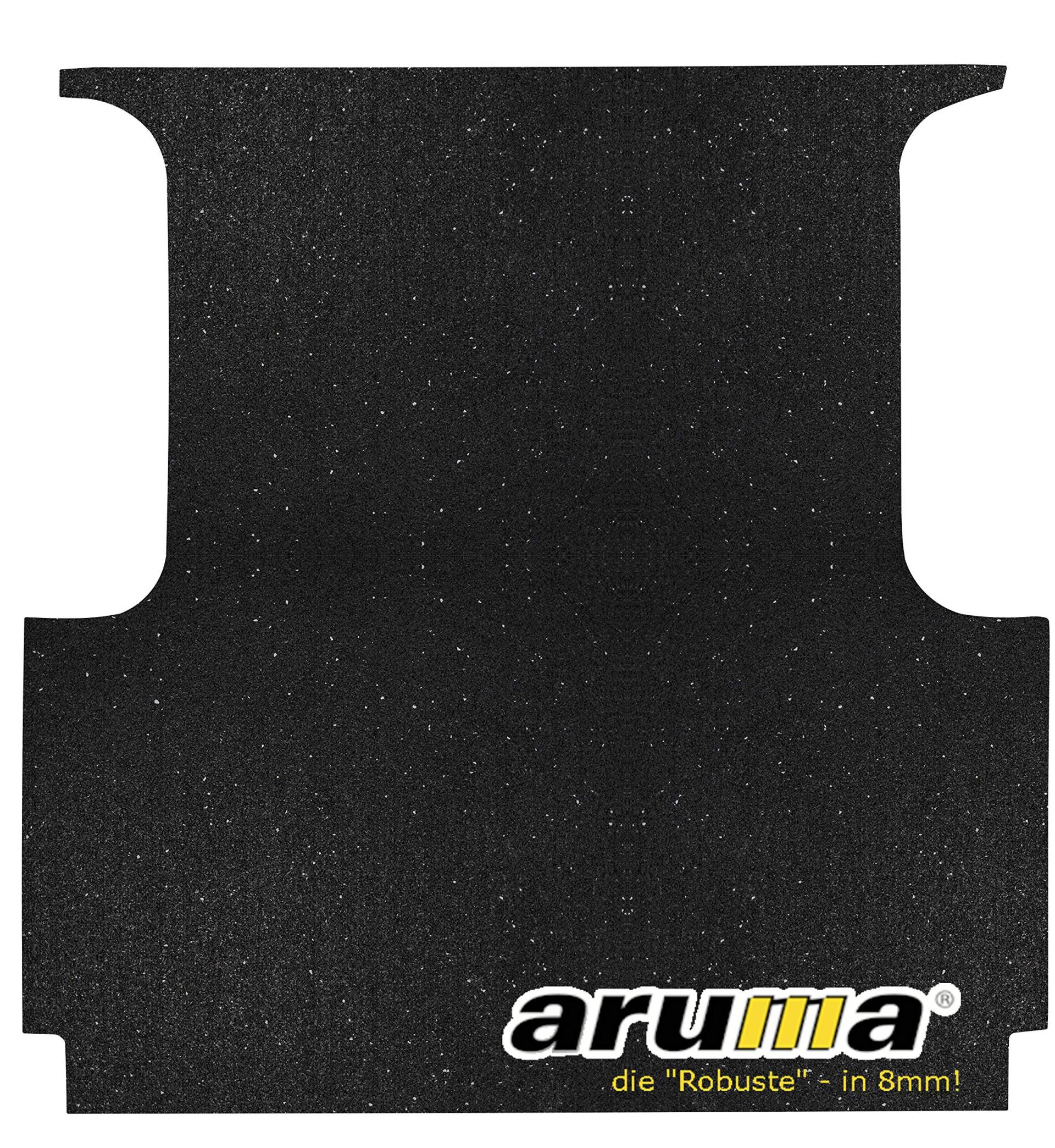 aruma® Antirutschmatte Kofferraummatte kompatibel für Renault Alaskan Pick Up, Doppelkabine ohne Laderaumwanne gemessen ab Baujahr 09/2017-xx von aruma