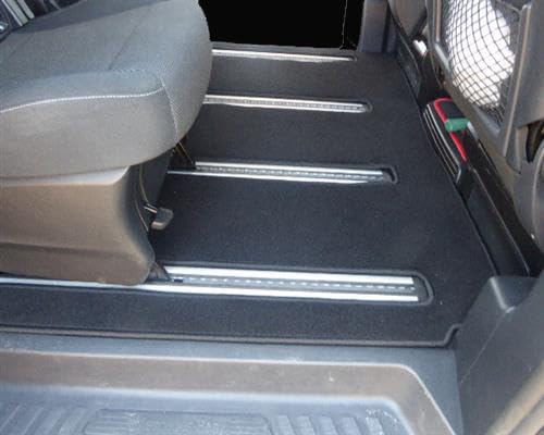 Fußmatte Luxus Velour Teppiche hinten passend für Mercedes V-Klasse W447 Vito Tourer Select extralang 2 Schiebtüren von autix