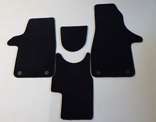 autix Fußmatten 4-teilig Dicker Velour schwarz kompatibel mit VW T6.1 Bus Multivan Caravelle und California autix Fußmatten 4-teilig Dicker Velour schwarz kompatibel mit VW T6.1 Bus Multivan Caravelle und California von autix